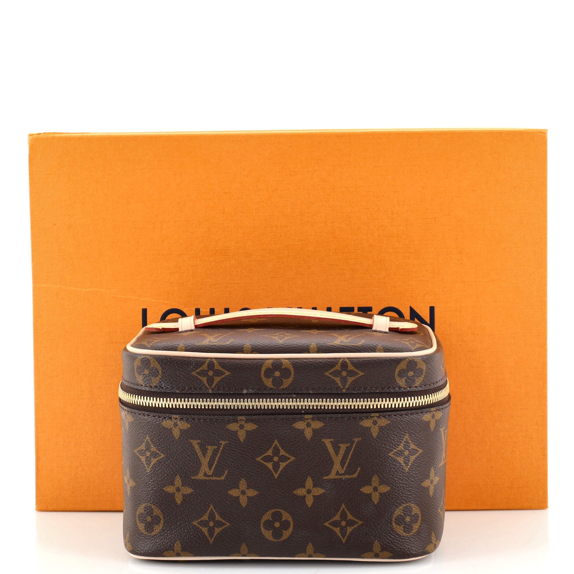 Nice Vanity Case Monogram Canvas Mini
