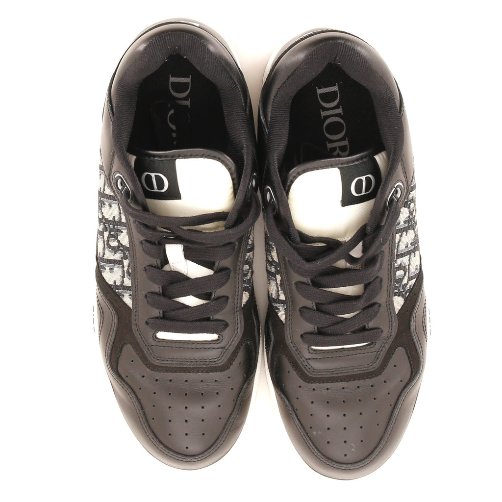 Men's B27 Low Top Sneakers Oblique Leather