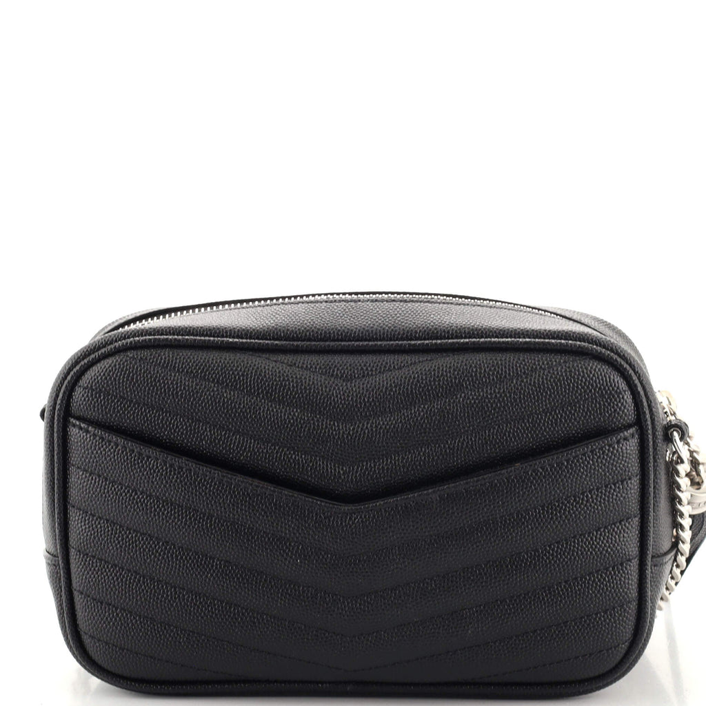 Lou Camera Bag Matelasse Chevron Leather Mini