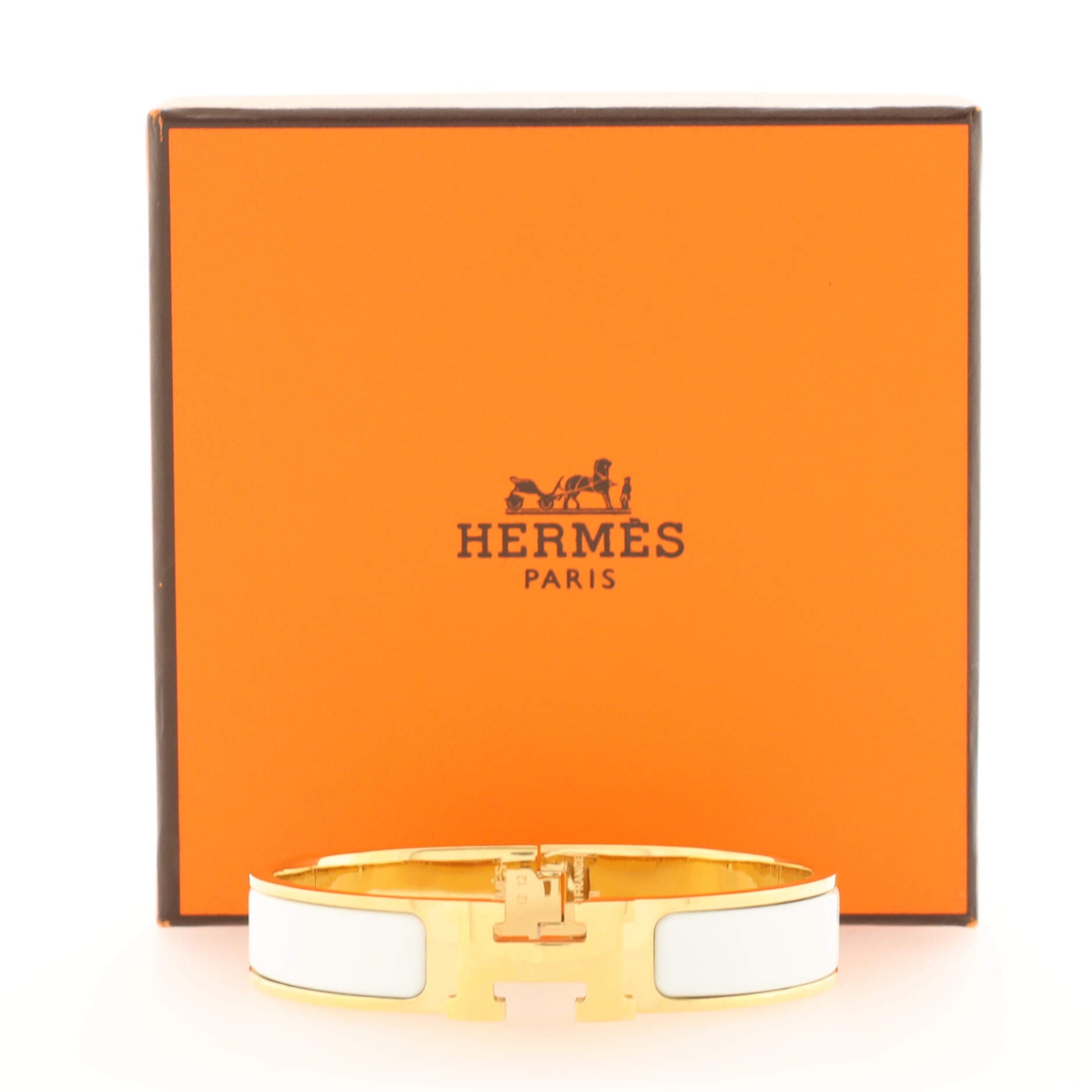 Clic H Bracelet Enamel Narrow