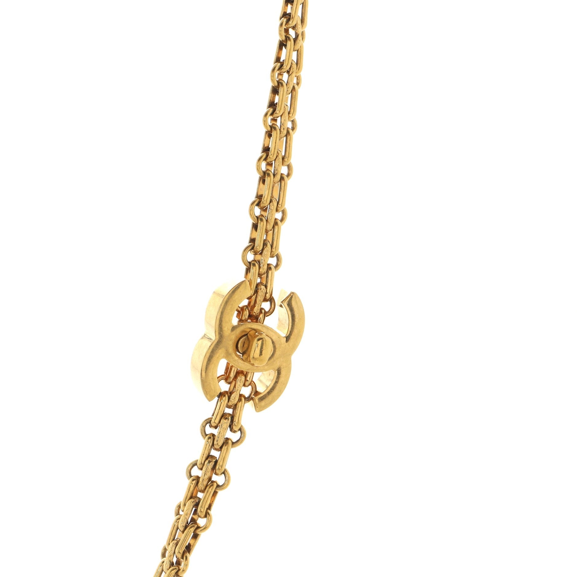 CC Turnlock Reissue Chain Belt Metal 85
