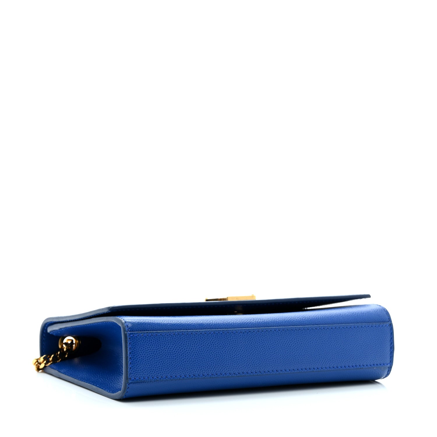 Grain De Poudre Small Classic Monogram Kate Satchel Royal Blue