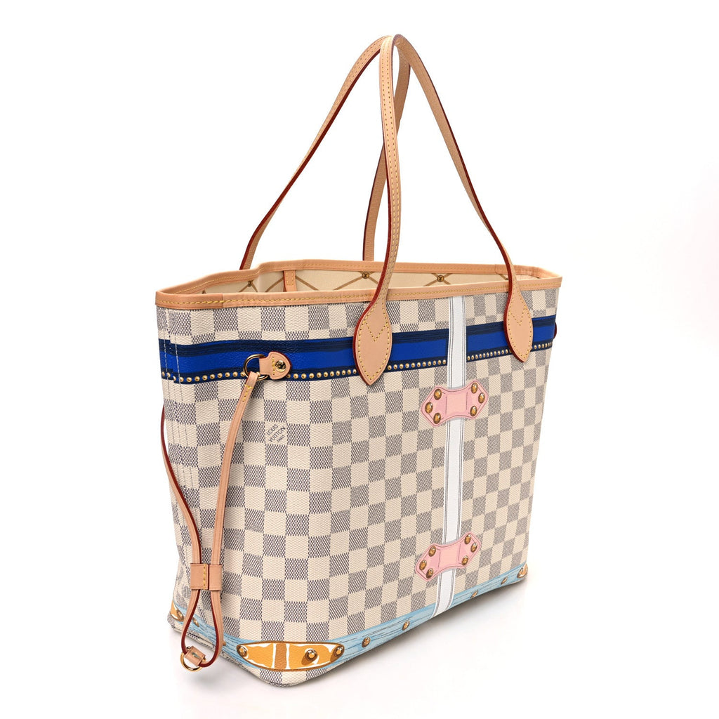 Damier Azur Summer Trunks Knokke Neo Neverfull MM