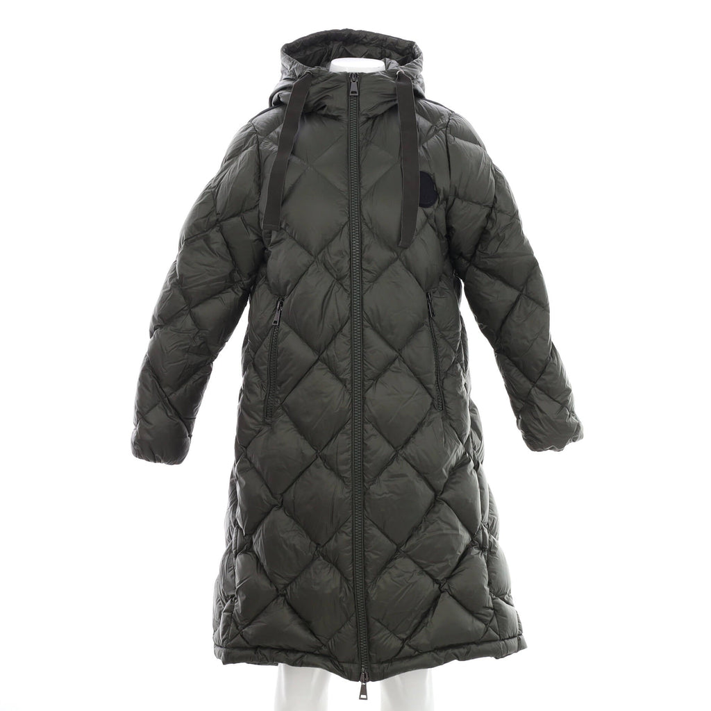 Women's Duroc Long Puffer Coat Quilted Nylon with Down