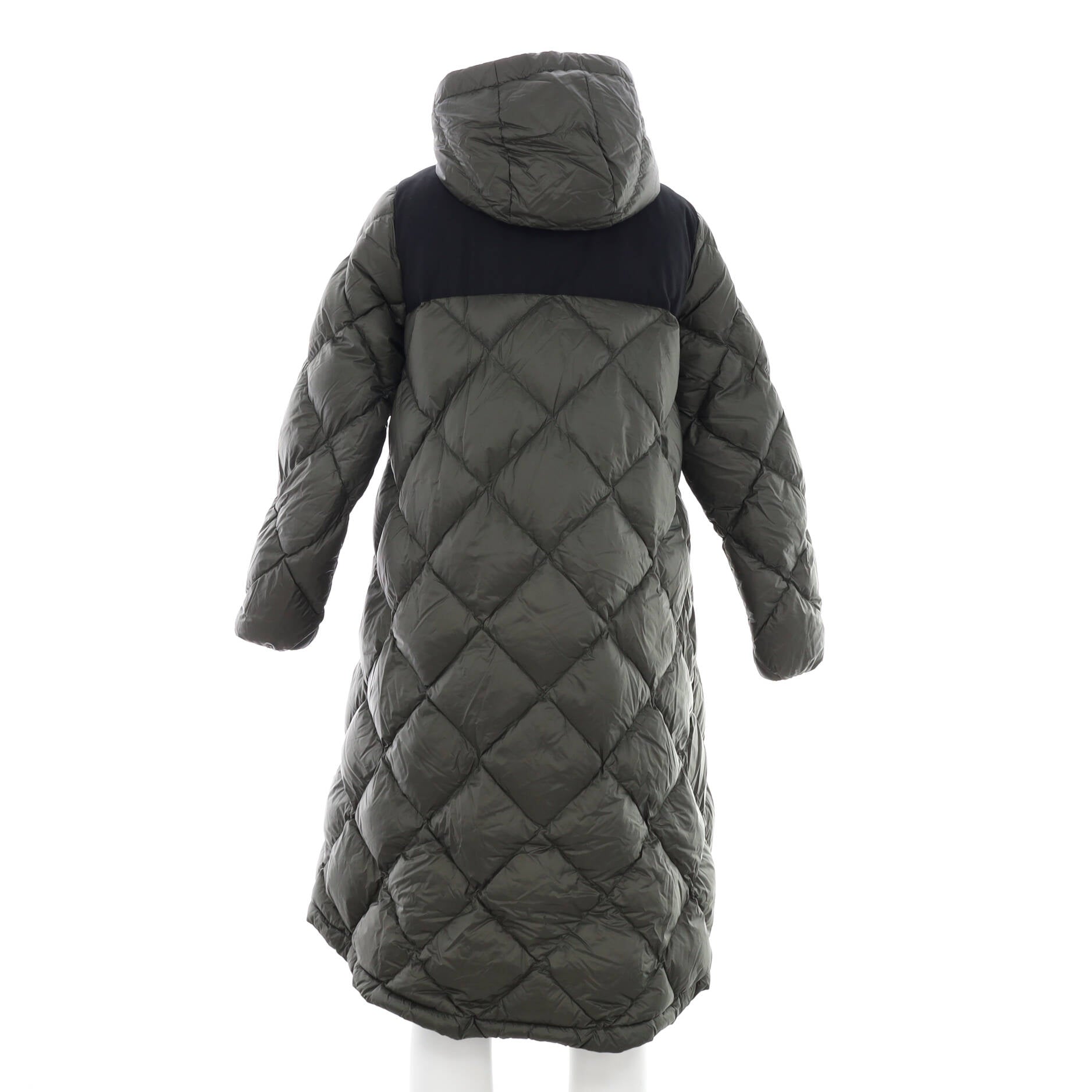Women's Duroc Long Puffer Coat Quilted Nylon with Down