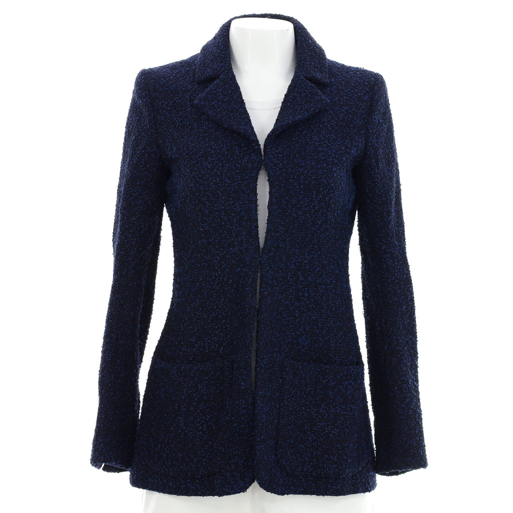 Women's Airlines Button-Cuff Blazer Tweed