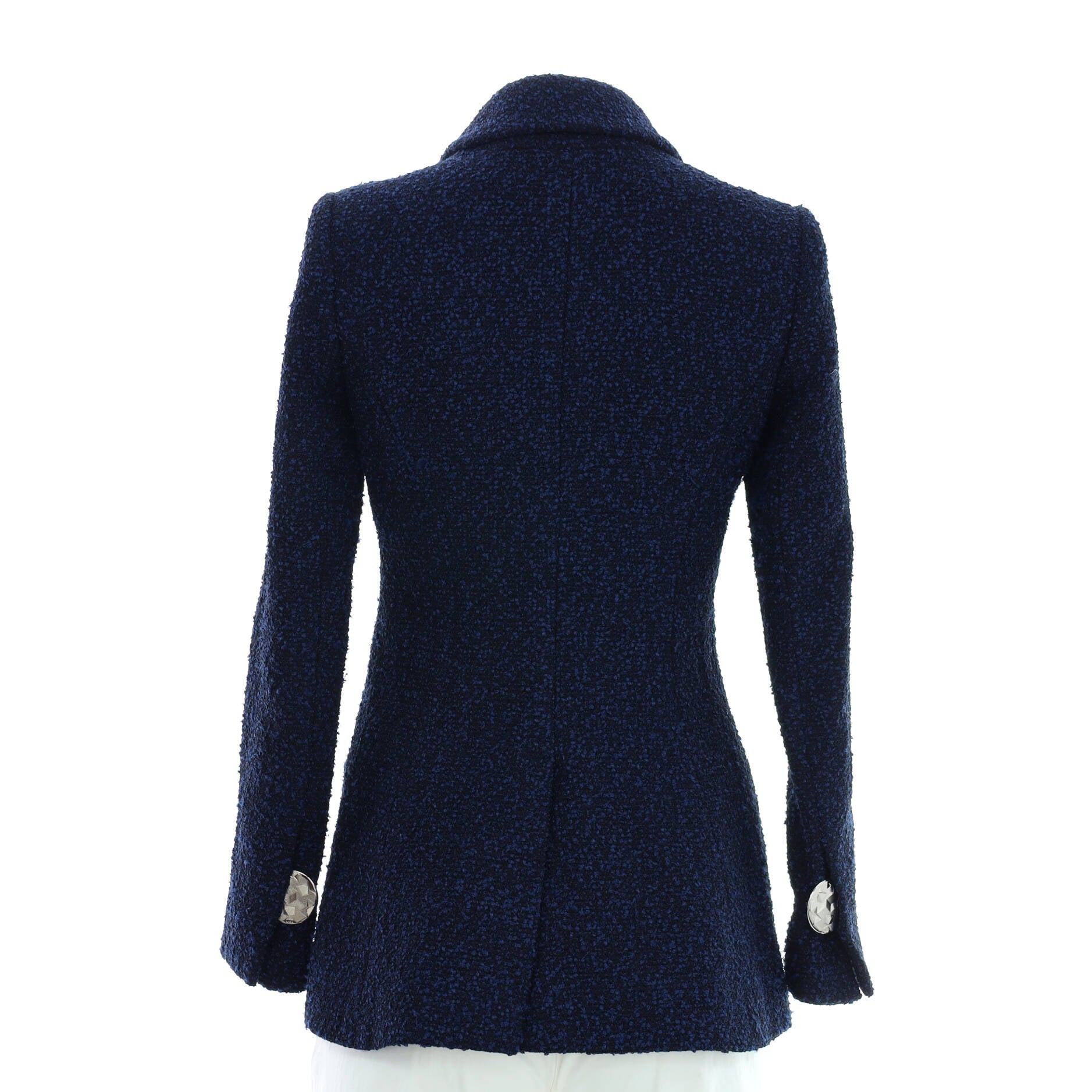Women's Airlines Button-Cuff Blazer Tweed