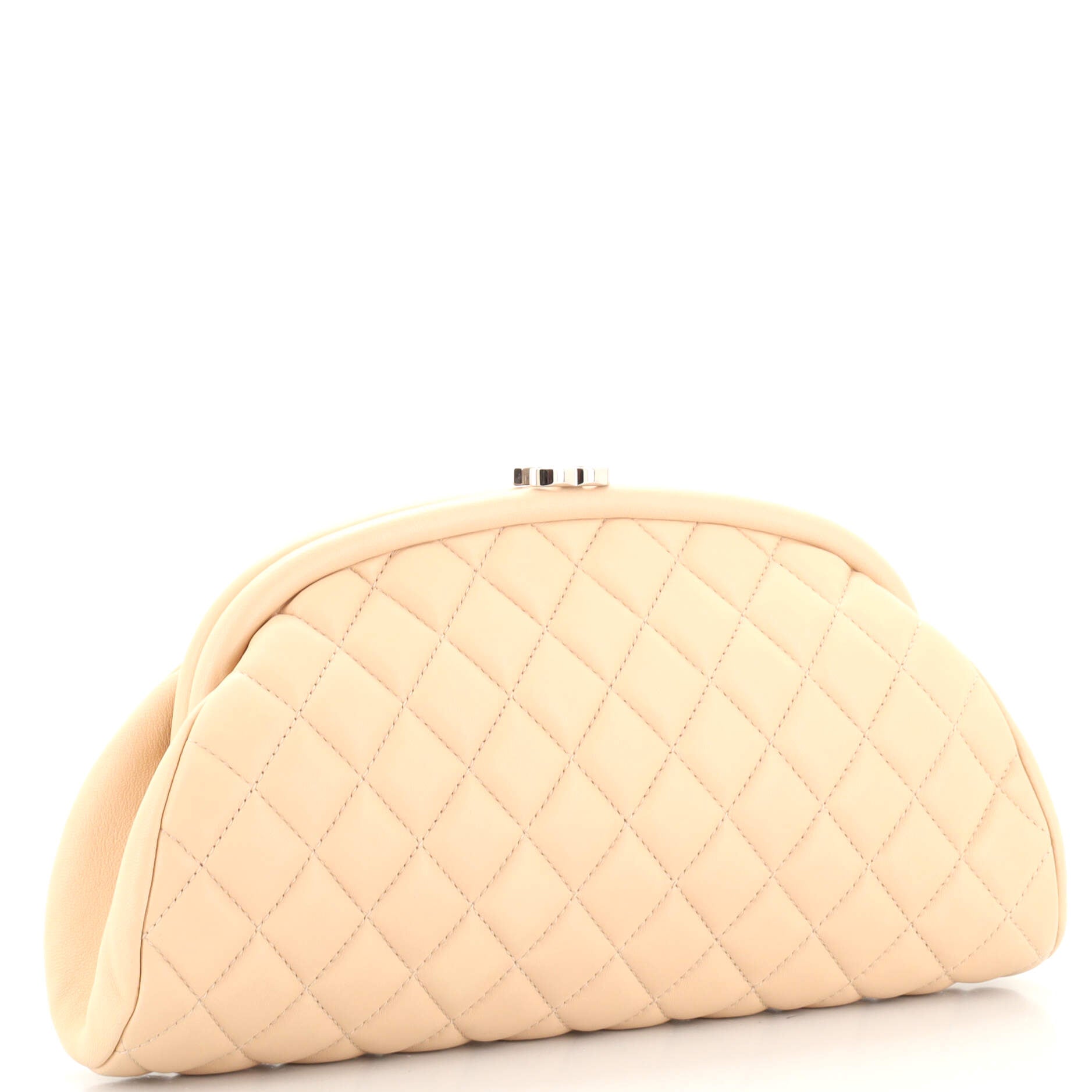 Timeless Clutch Quilted Lambskin