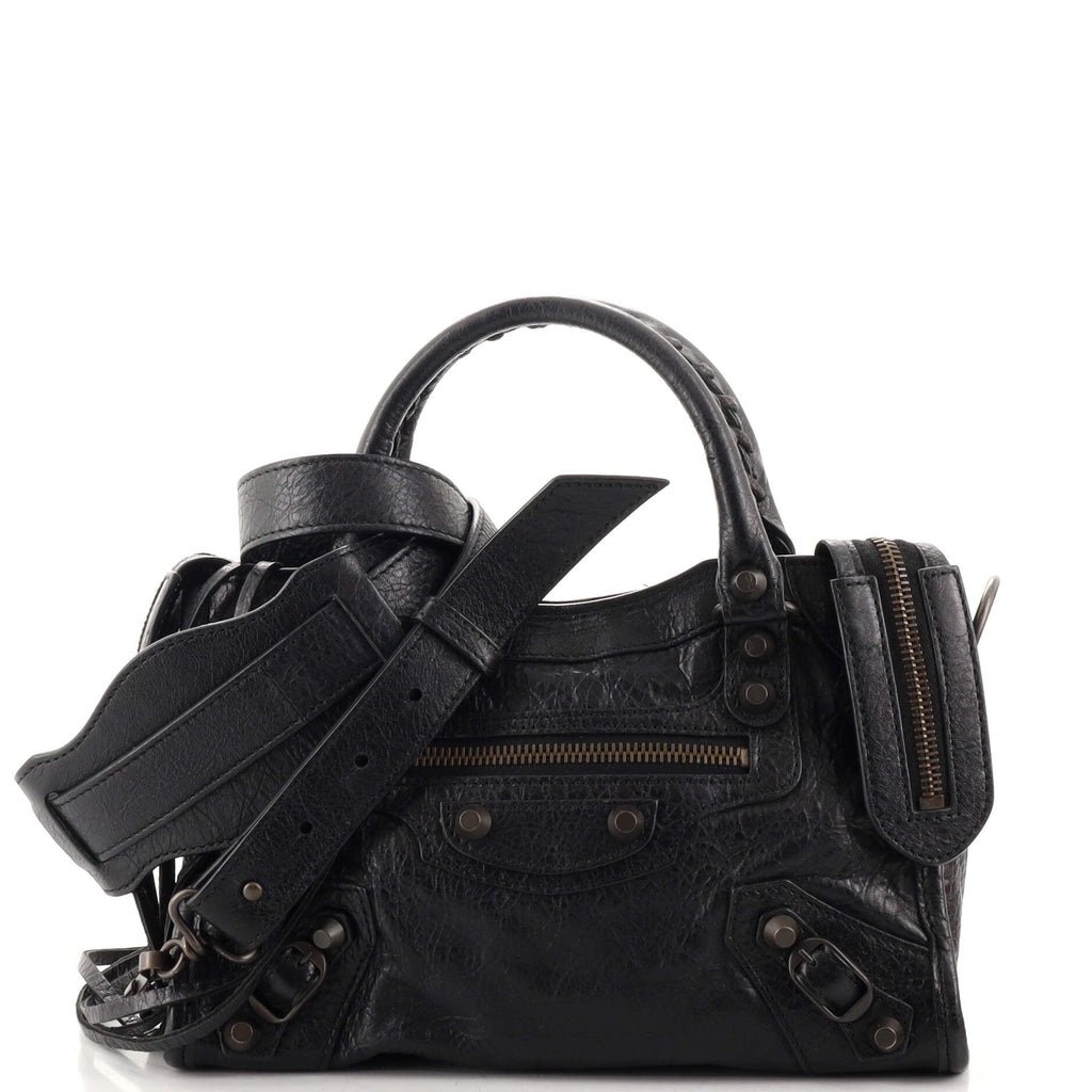City Classic Studs Bag Leather Mini