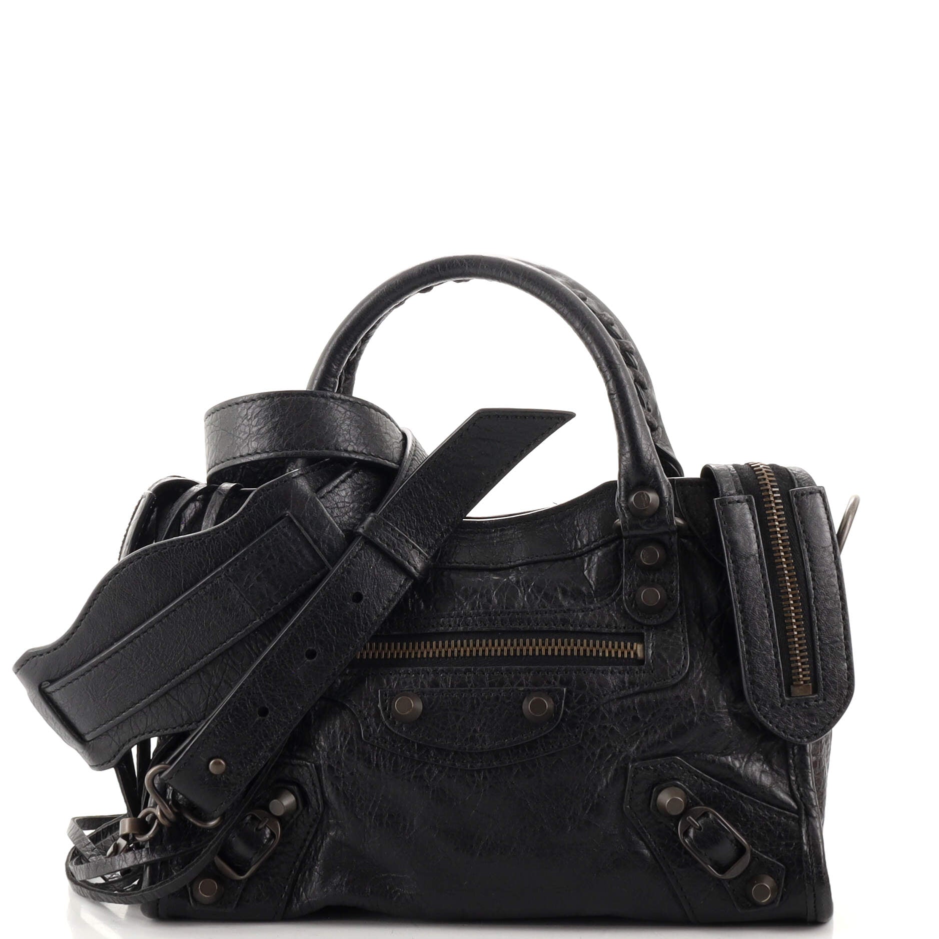 City Classic Studs Bag Leather Mini