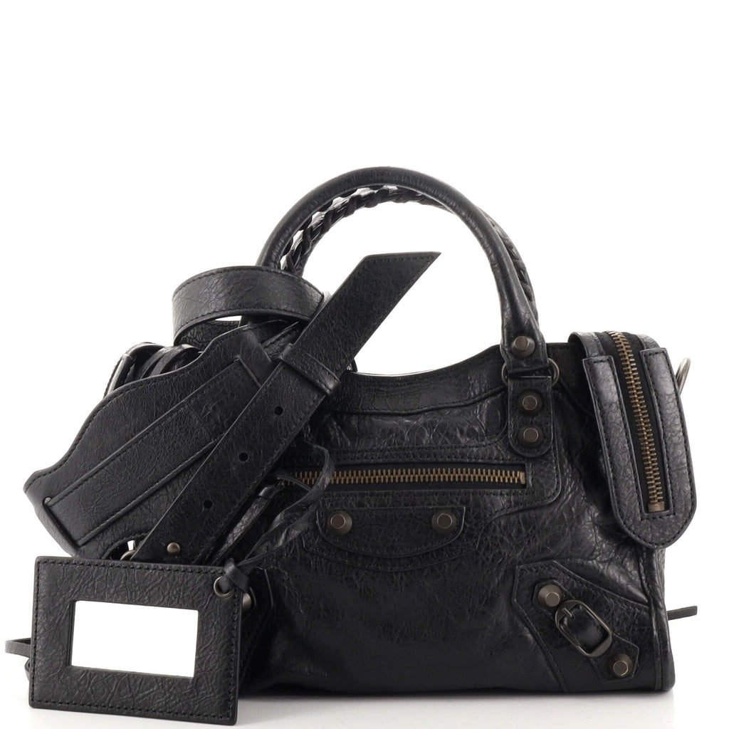 City Classic Studs Bag Leather Mini