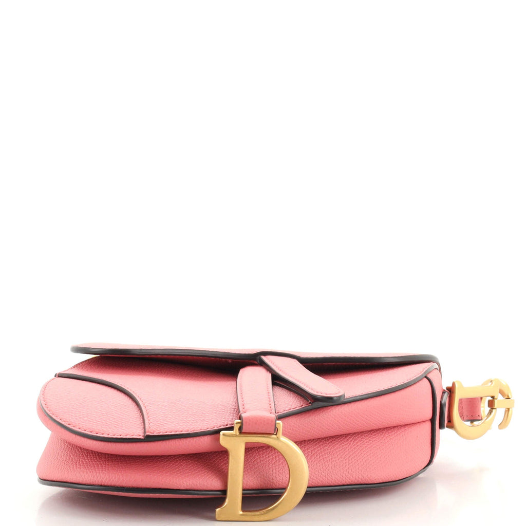 Saddle Handbag Leather Mini