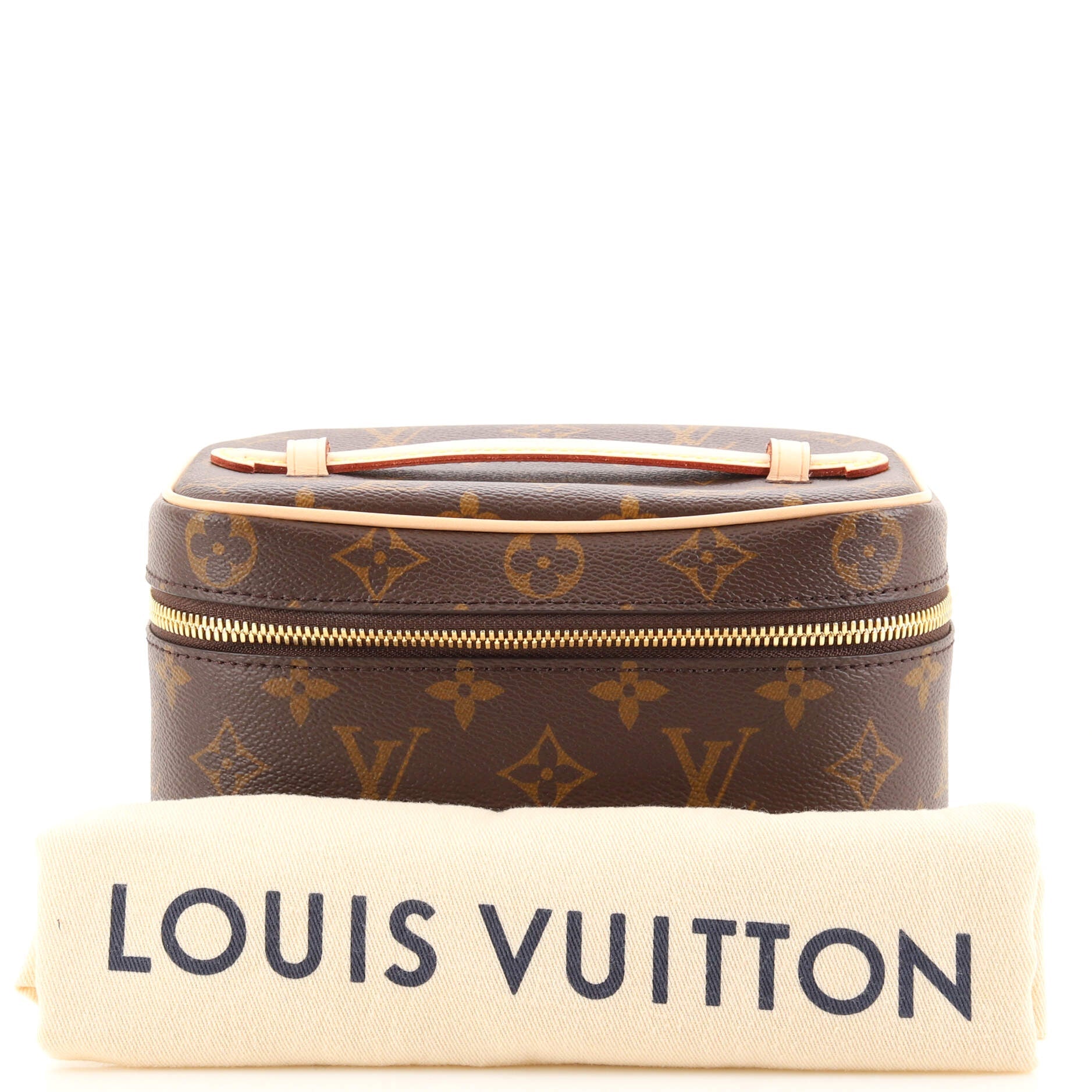 Nice Vanity Case Monogram Canvas Mini