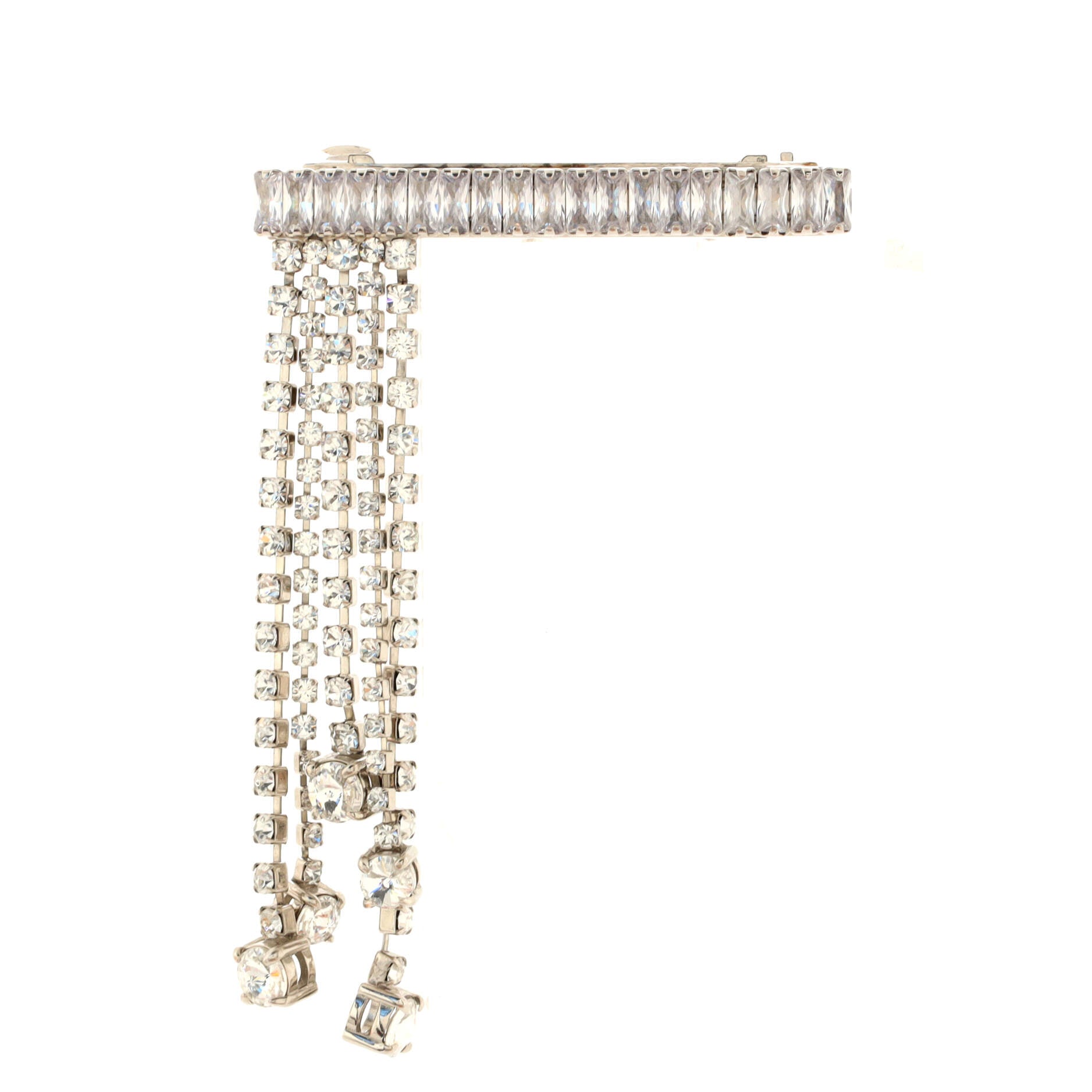 Hair Clip Crystal and Metal