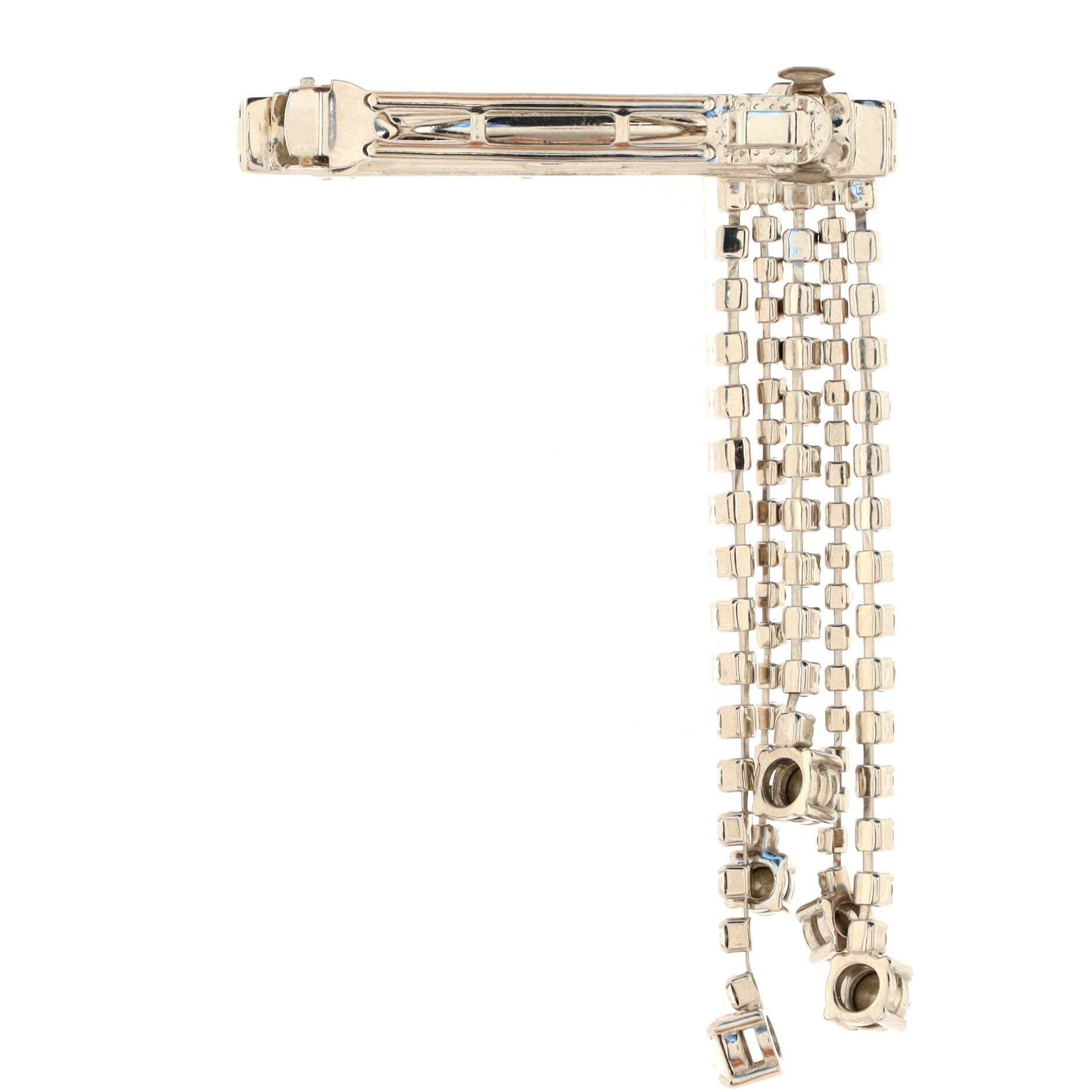 Hair Clip Crystal and Metal