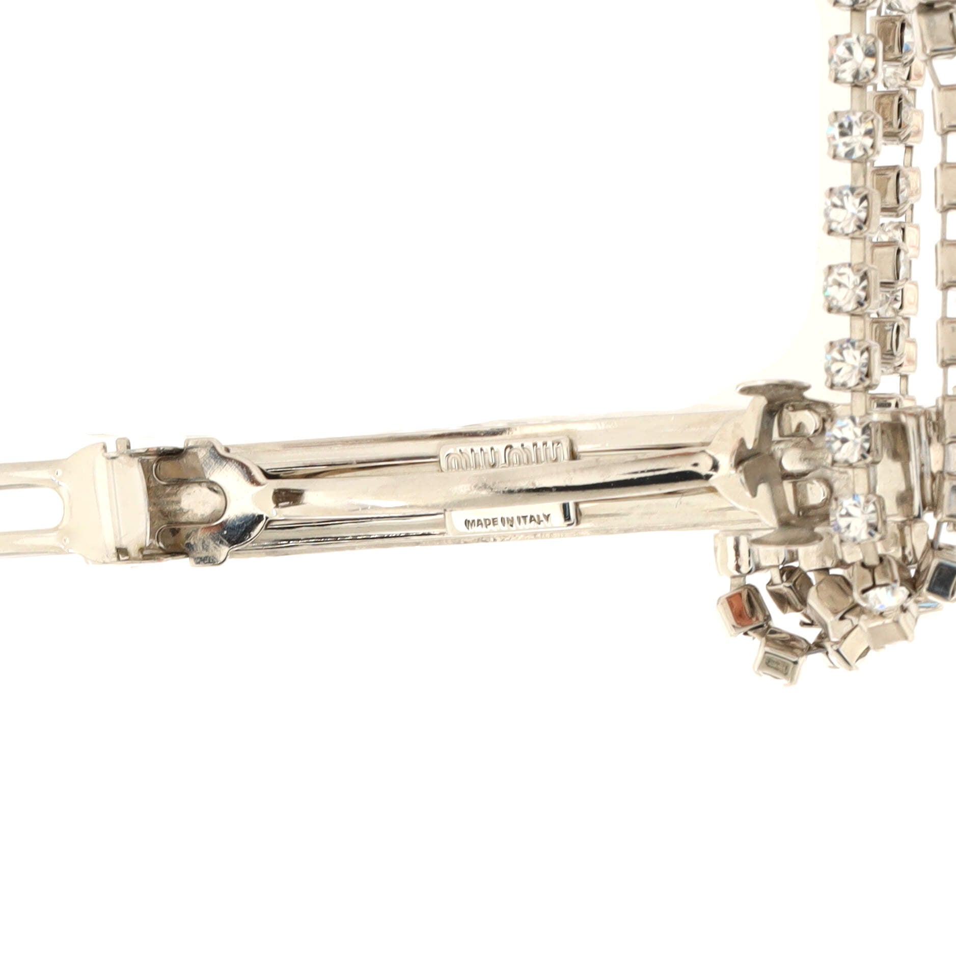 Hair Clip Crystal and Metal