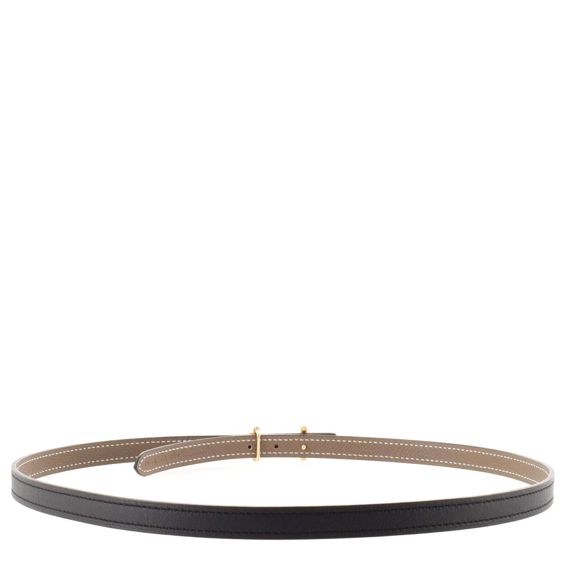 Gamma Reversible Belt Leather Thin 75