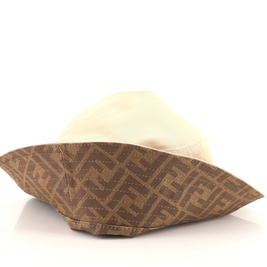 Reversible Bucket Hat Zucca Canvas and Cotton
