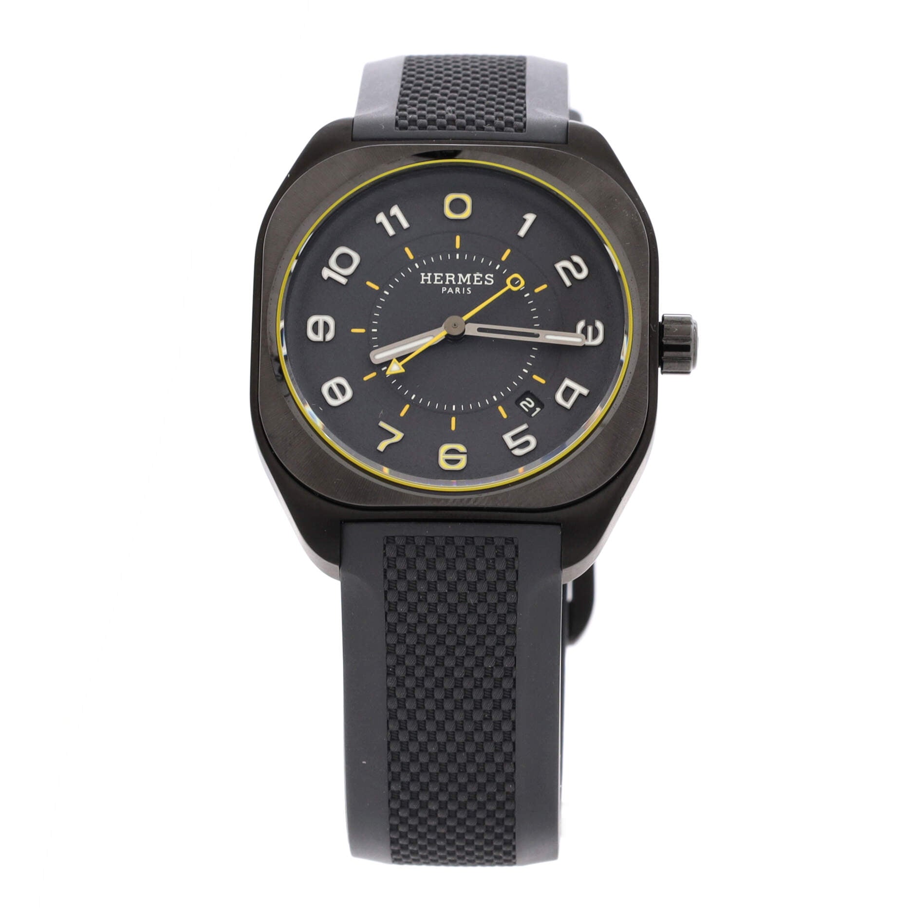 H08 Limited Edition Madison Automatic Watch Titanium and Ceramic with Rubber 42