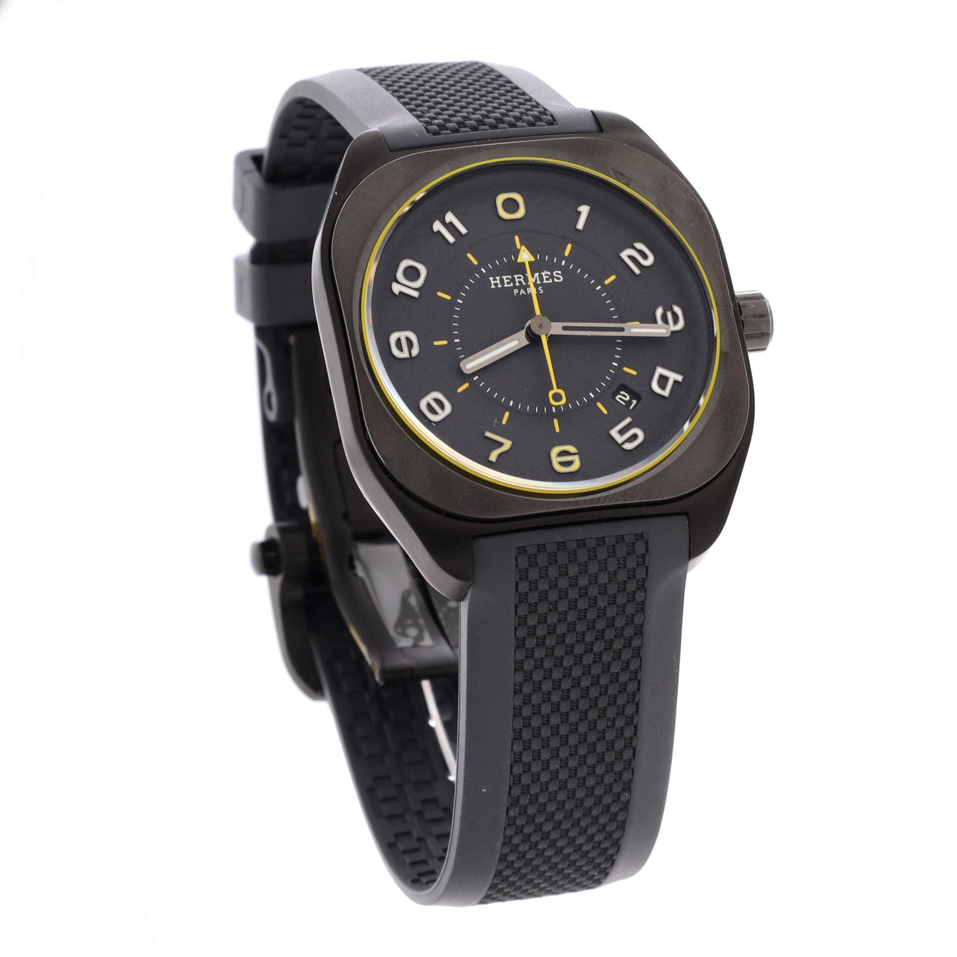 H08 Limited Edition Madison Automatic Watch Titanium and Ceramic with Rubber 42