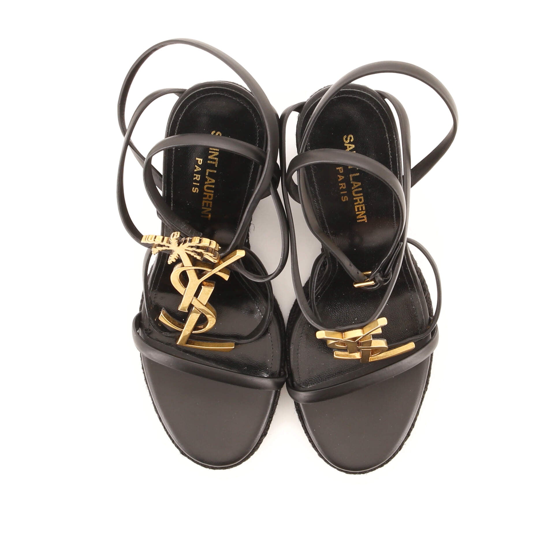 Women's Cassandra Wedge Espadrilles Leather