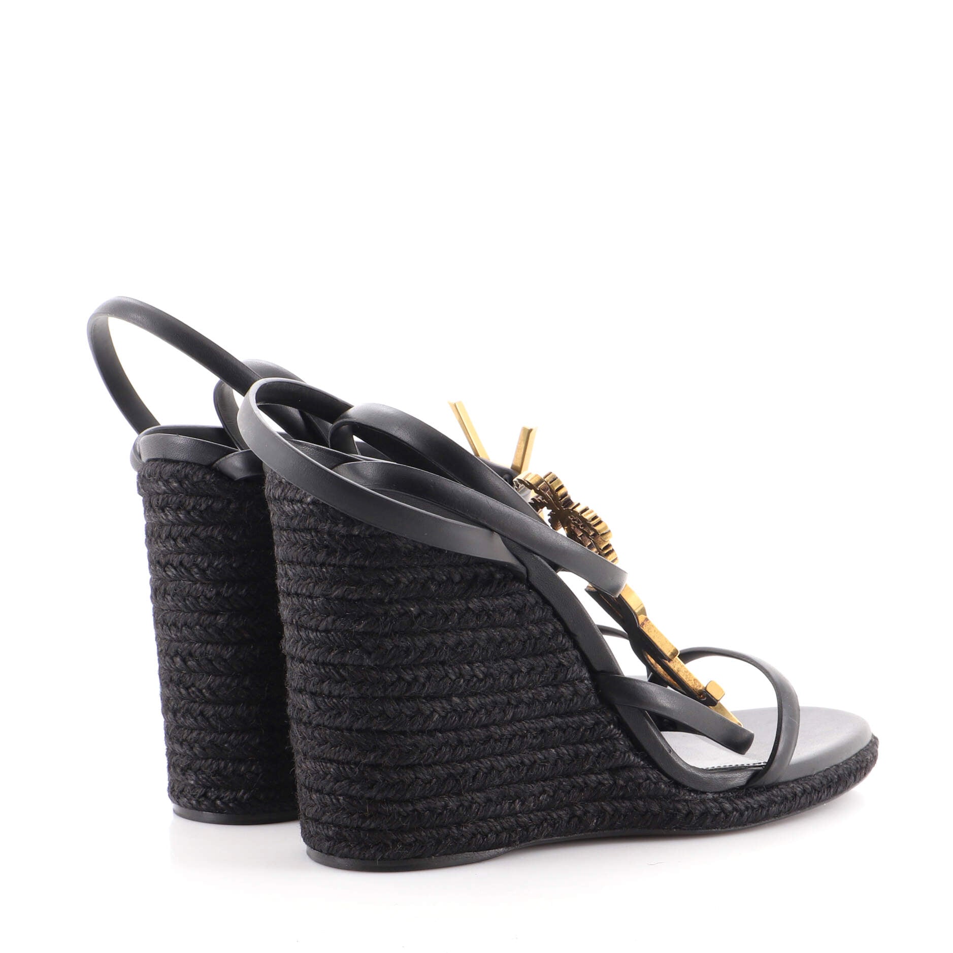 Women's Cassandra Wedge Espadrilles Leather