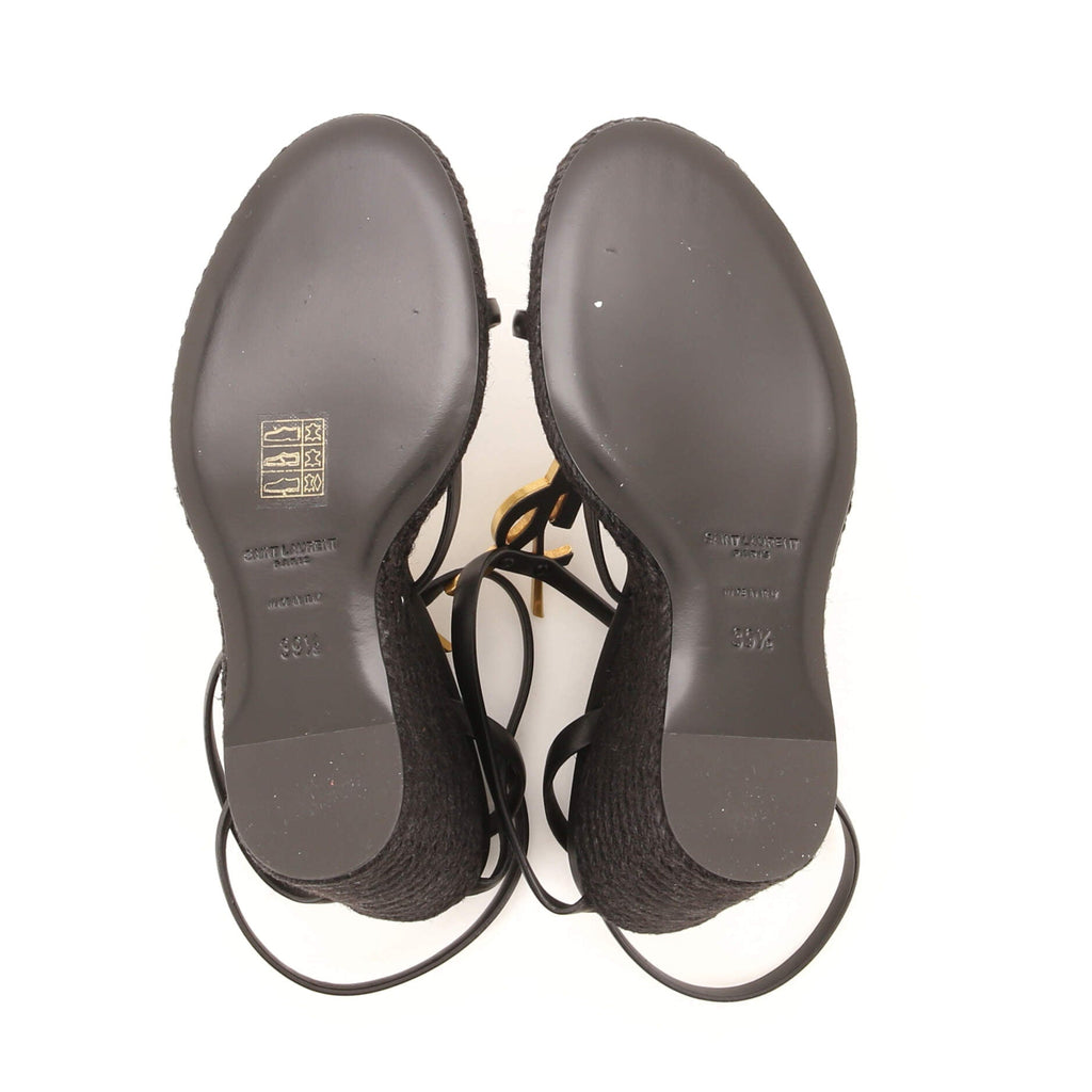 Women's Cassandra Wedge Espadrilles Leather
