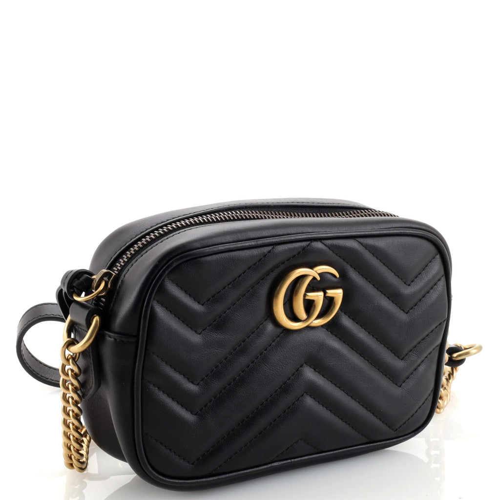 GG Marmont Shoulder Bag Matelasse Leather Mini