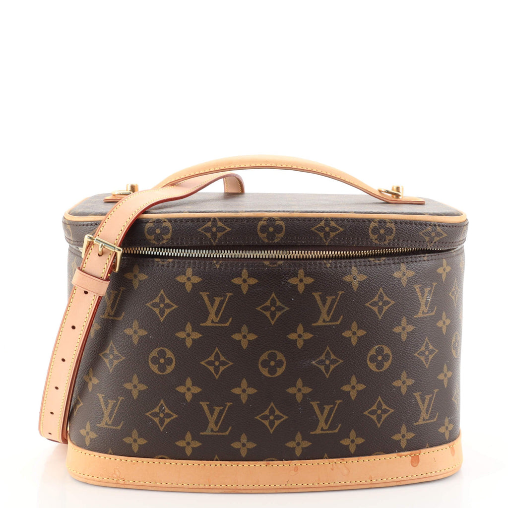 Nice Train Case Monogram Canvas