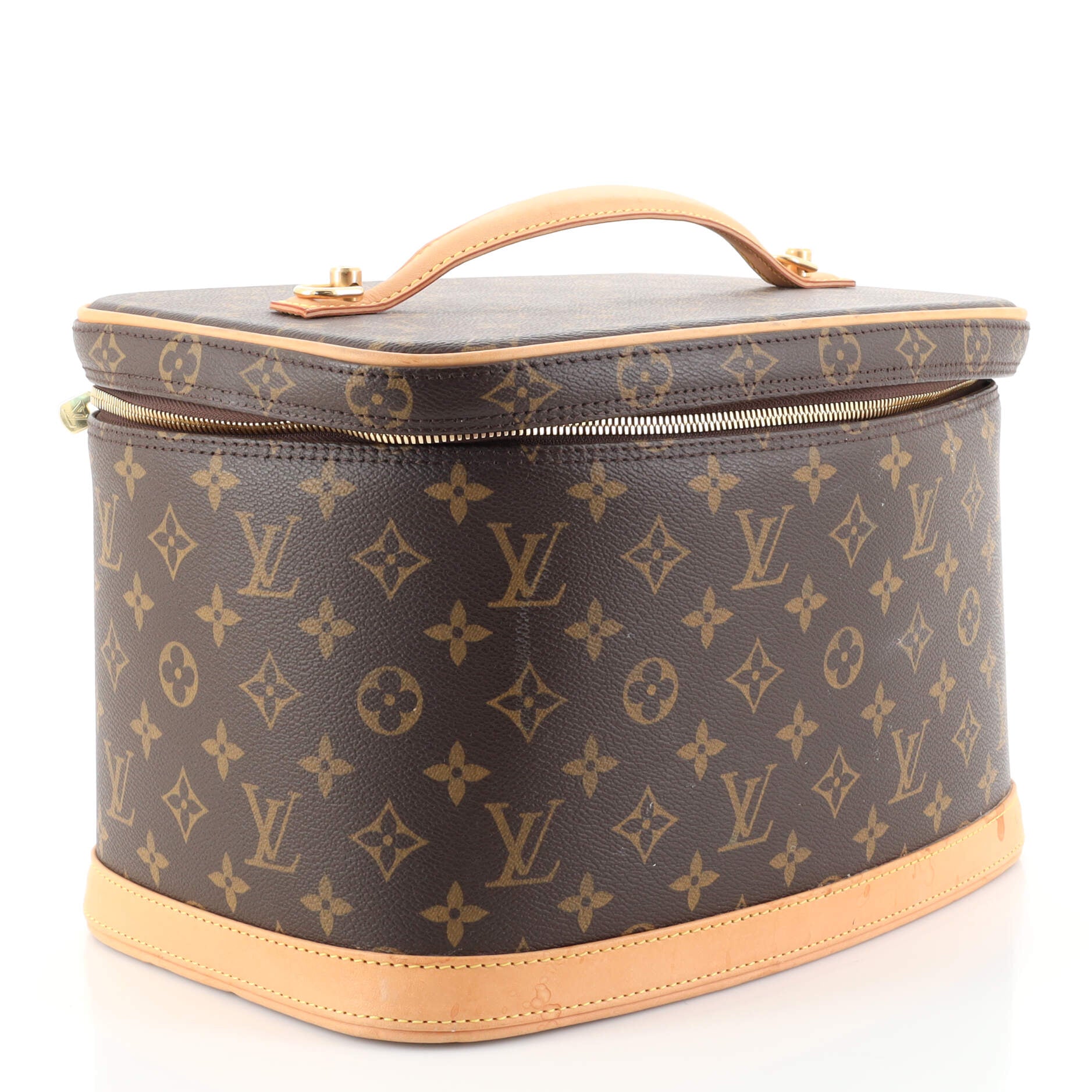 Nice Train Case Monogram Canvas