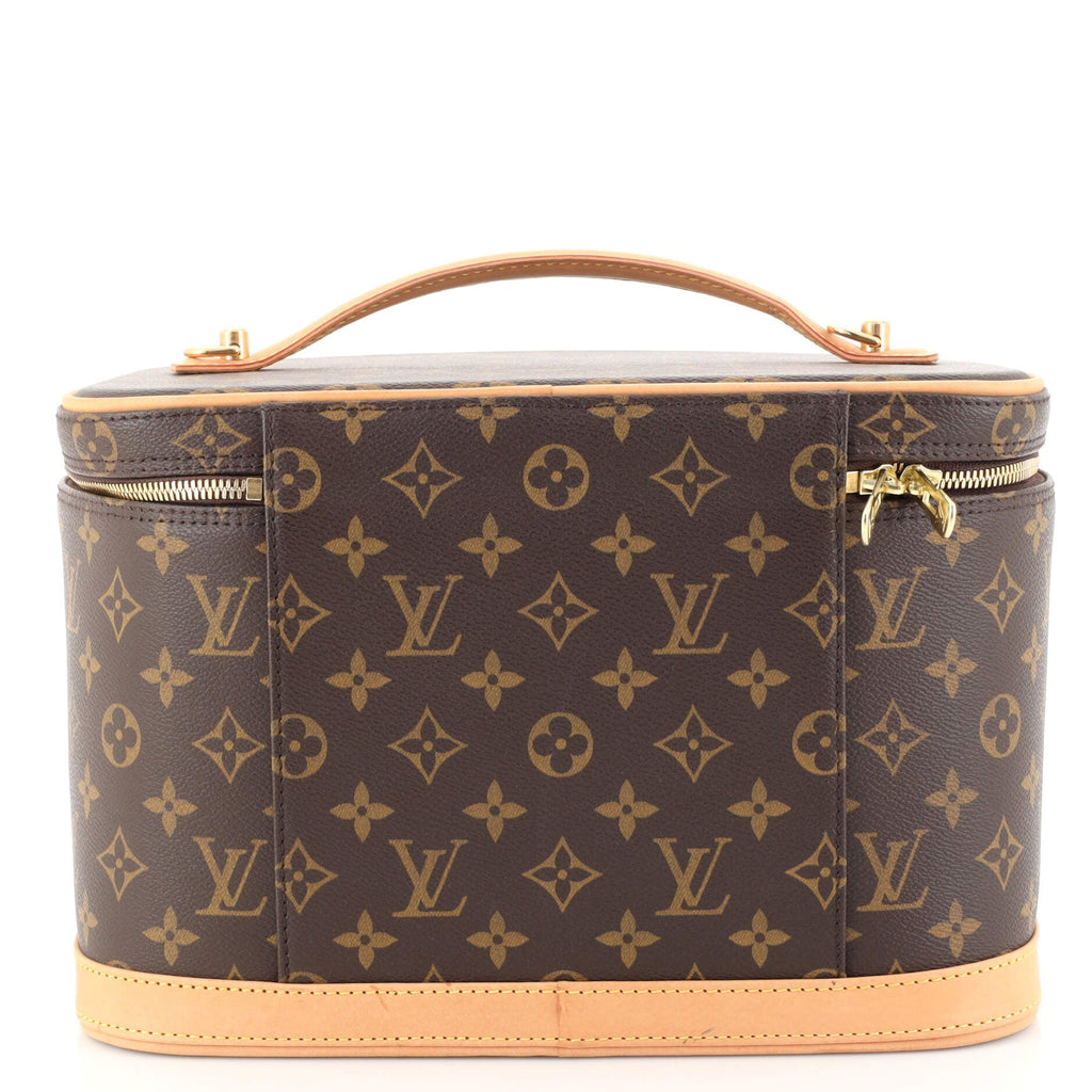 Nice Train Case Monogram Canvas