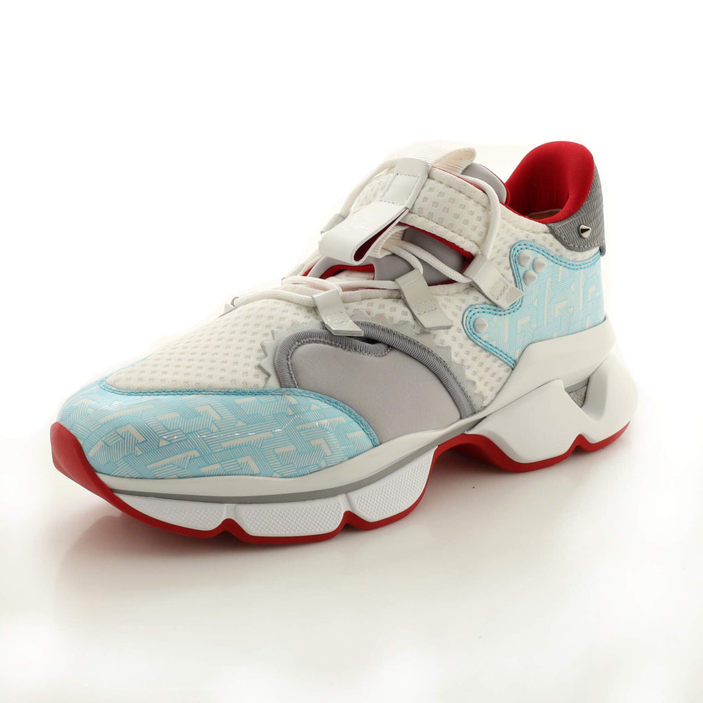 Women's Red Runner Donna Sneakers Leather with Fabric