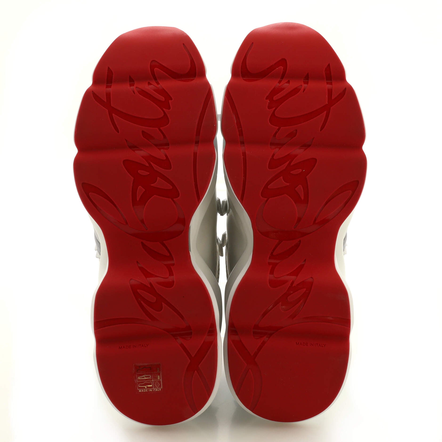 Women's Red Runner Donna Sneakers Leather with Fabric
