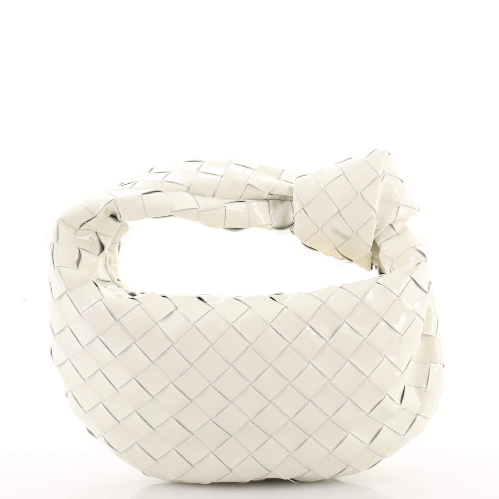 BV Jodie Hobo Intrecciato Patent Mini