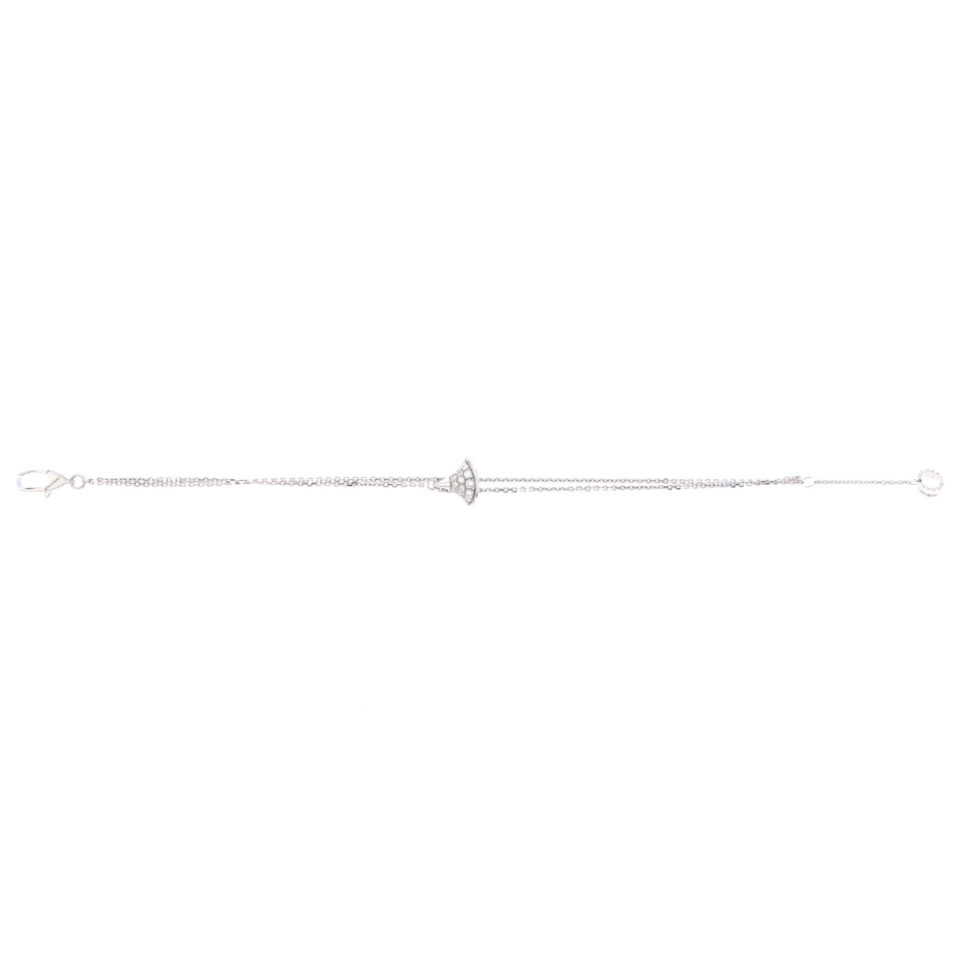 Diva's Dream Bracelet 18K White Gold with Diamonds