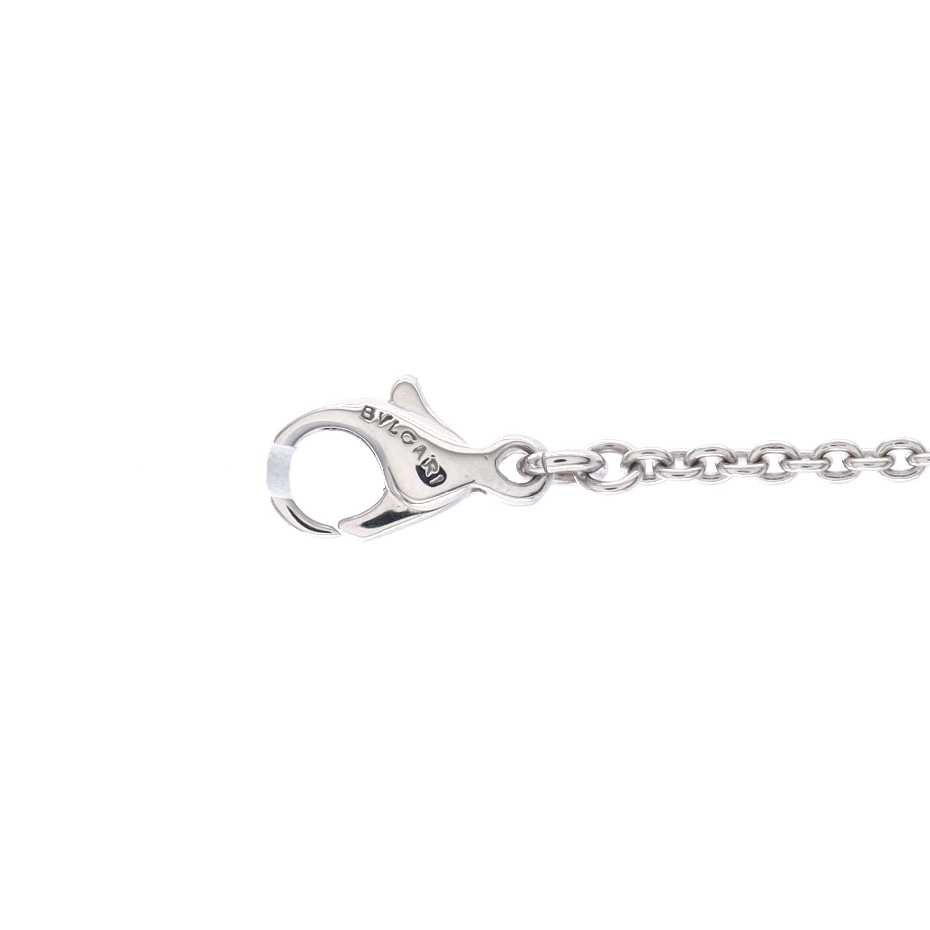 Astrale Cerchi Pendant Necklace 18K White Gold with Ceramic