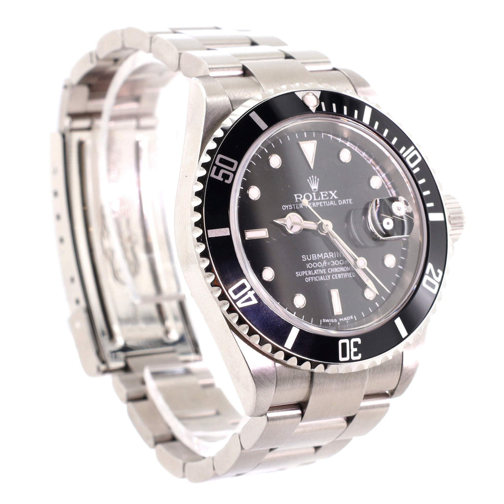 Oyster Perpetual Submariner Date Automatic Watch Stainless Steel 40