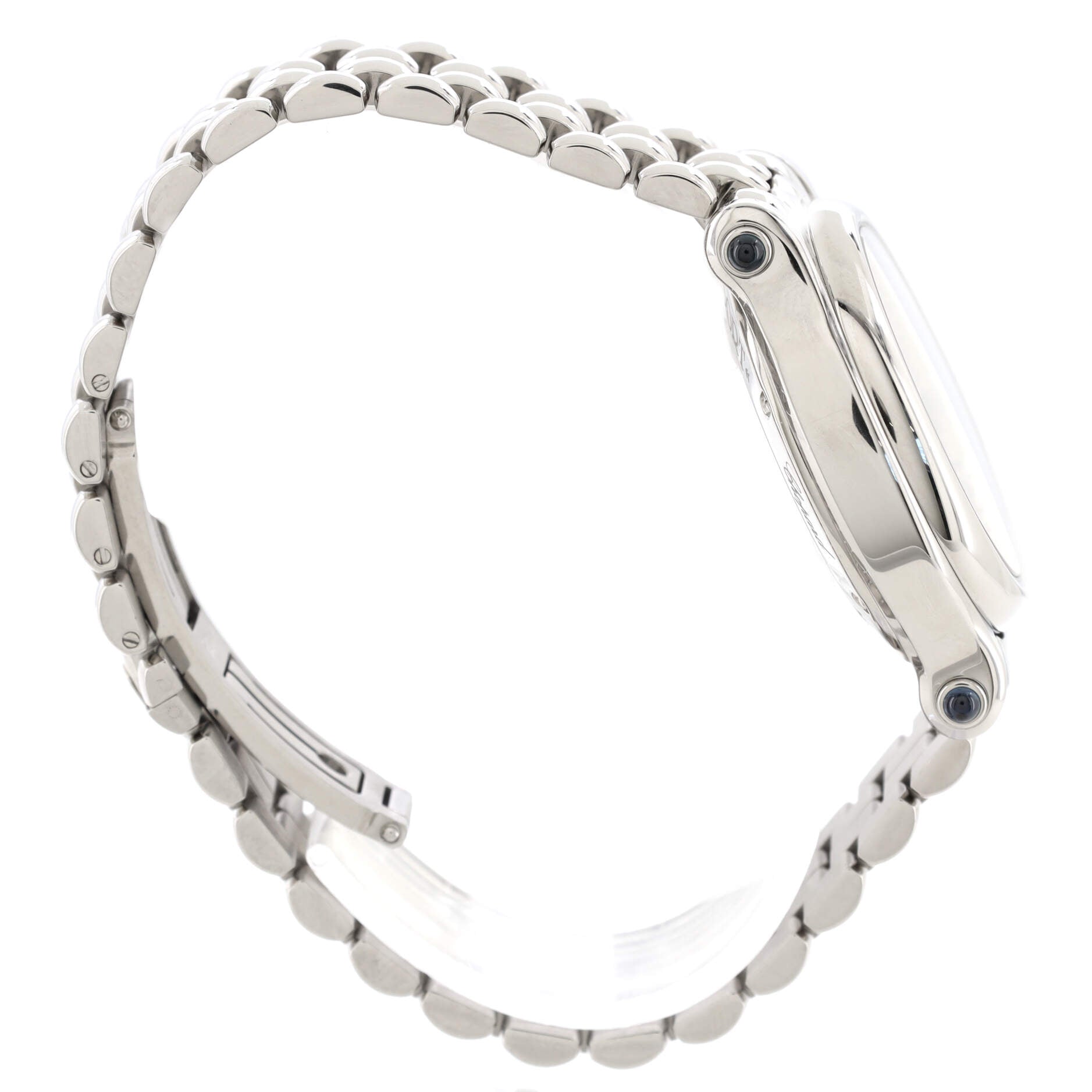 Happy Sport The First Automatic Watch Stainless Steel with Floating Diamonds 33