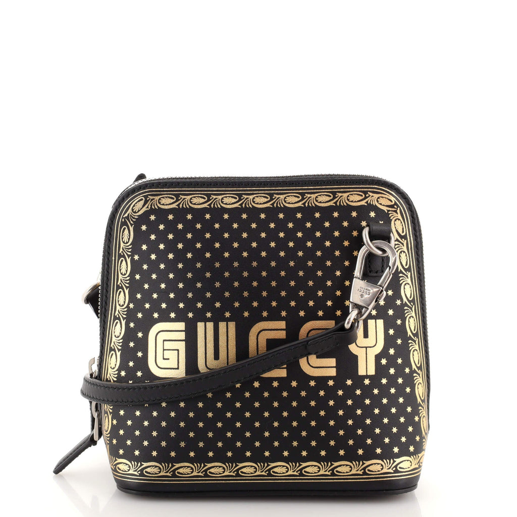 Dome Crossbody Bag Limited Edition Printed Leather Mini