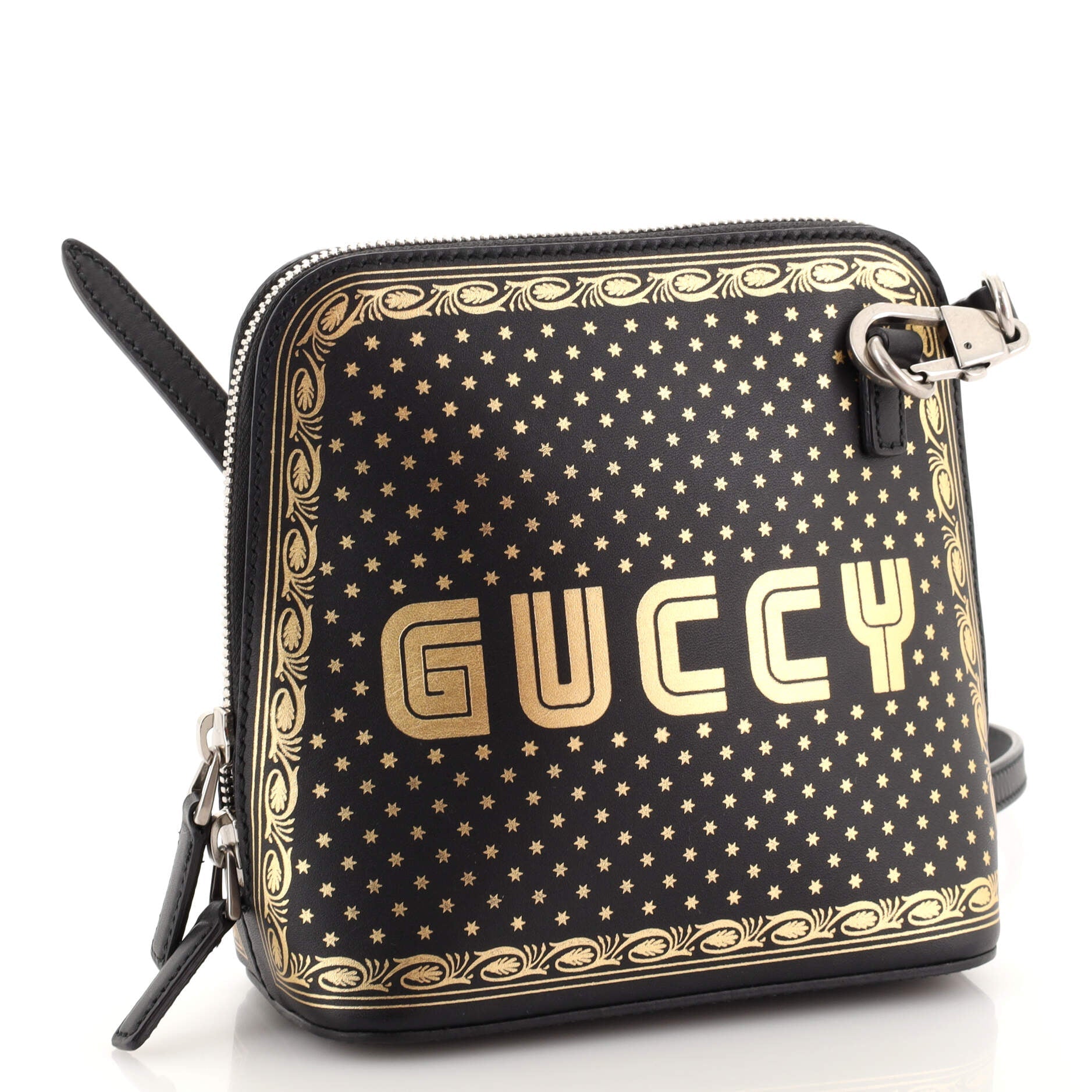 Dome Crossbody Bag Limited Edition Printed Leather Mini