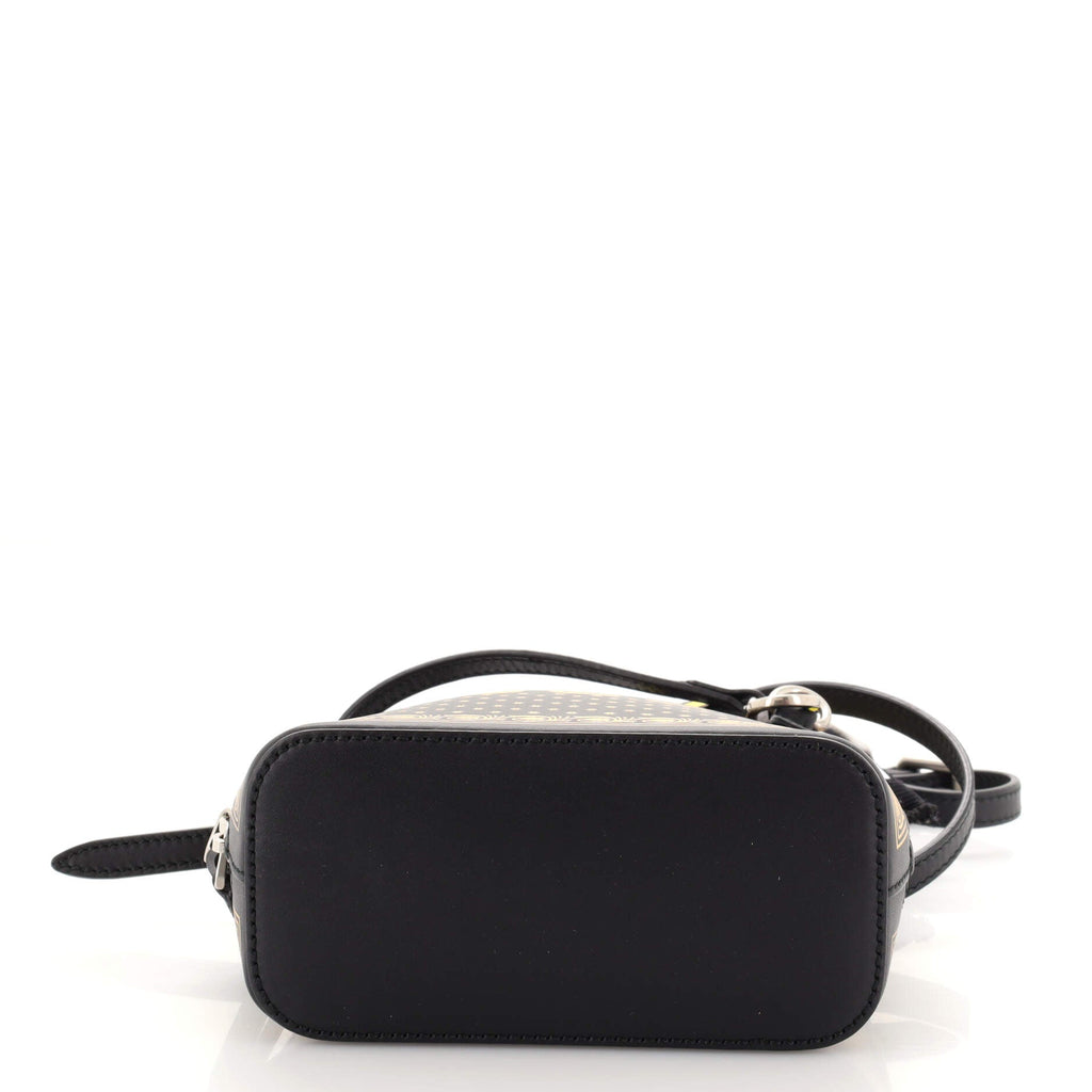 Dome Crossbody Bag Limited Edition Printed Leather Mini