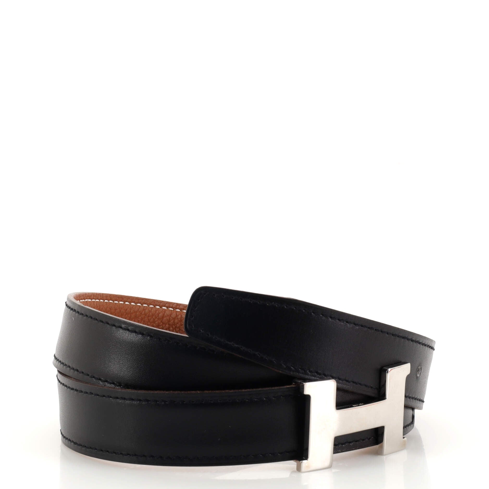 Constance Reversible Belt Leather Thin 70