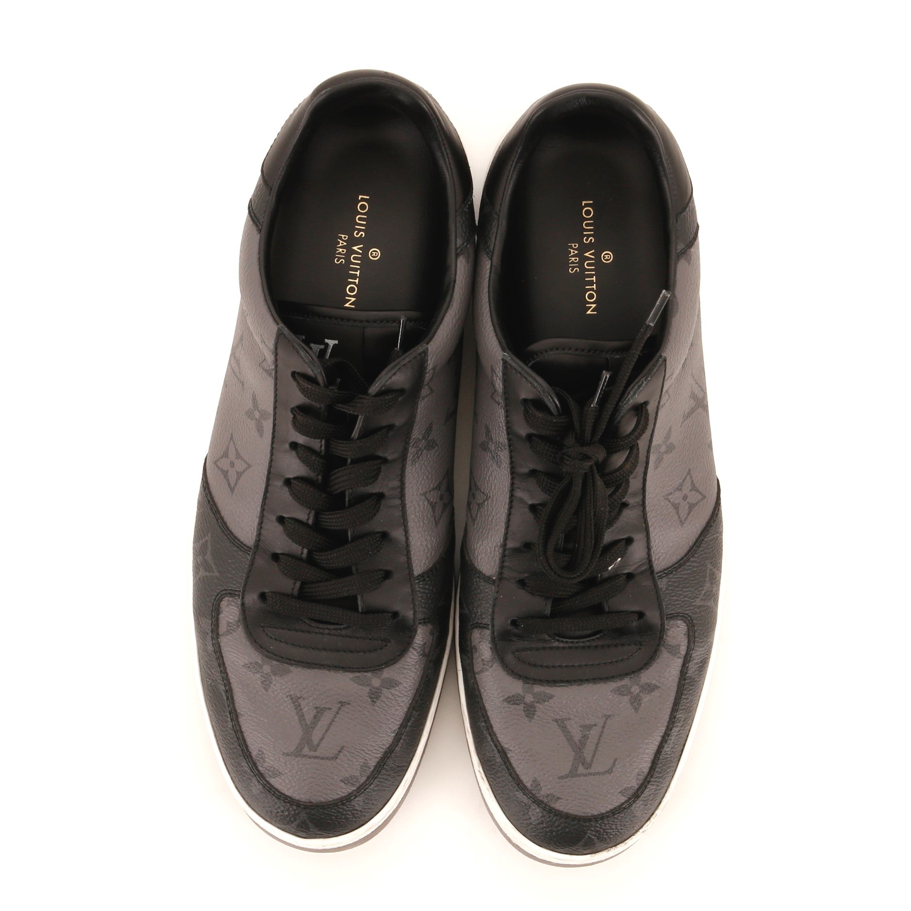 Men's Rivoli Sneakers Monogram Eclipse Canvas