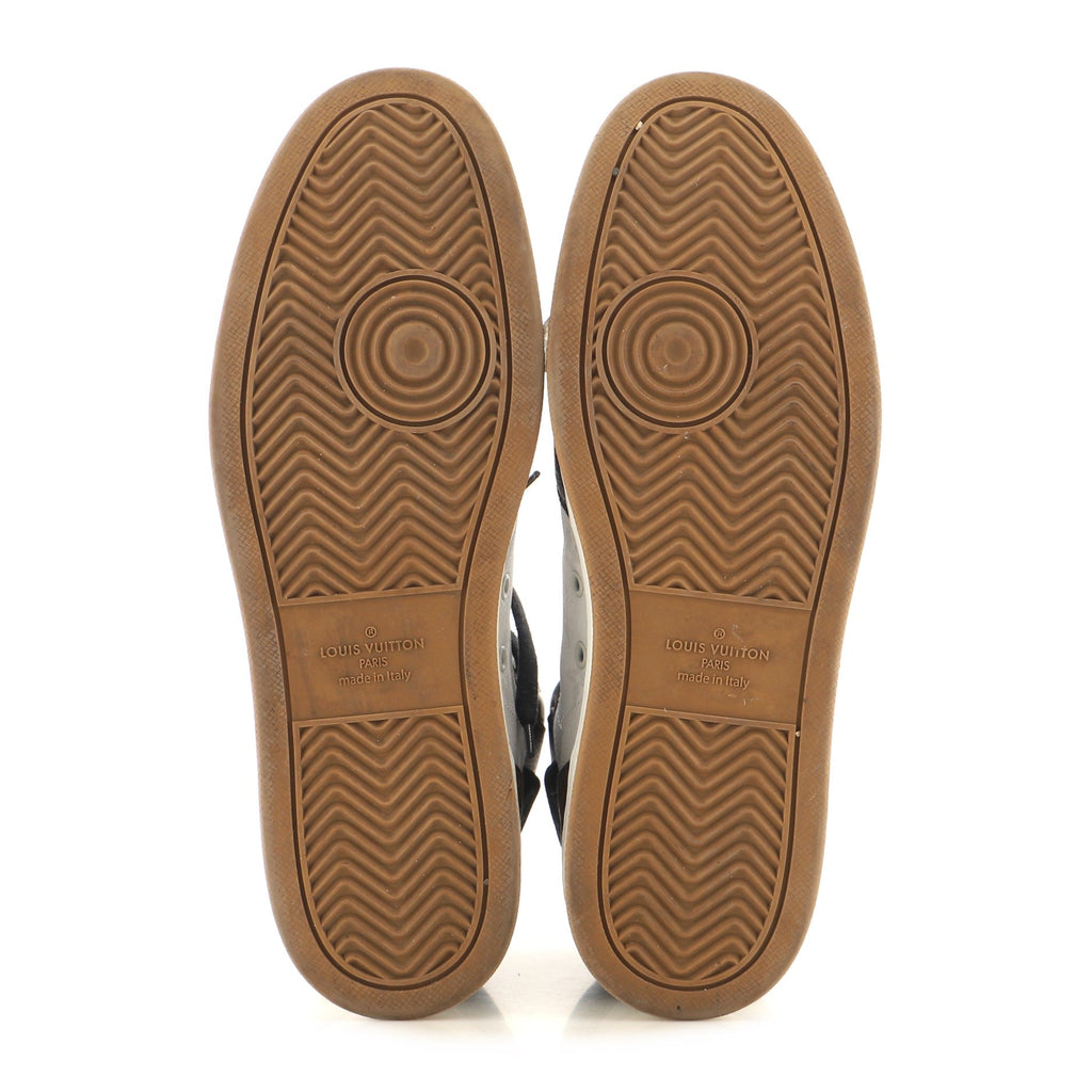 Men's Rivoli Sneaker Boots Monogram Canvas with Leather