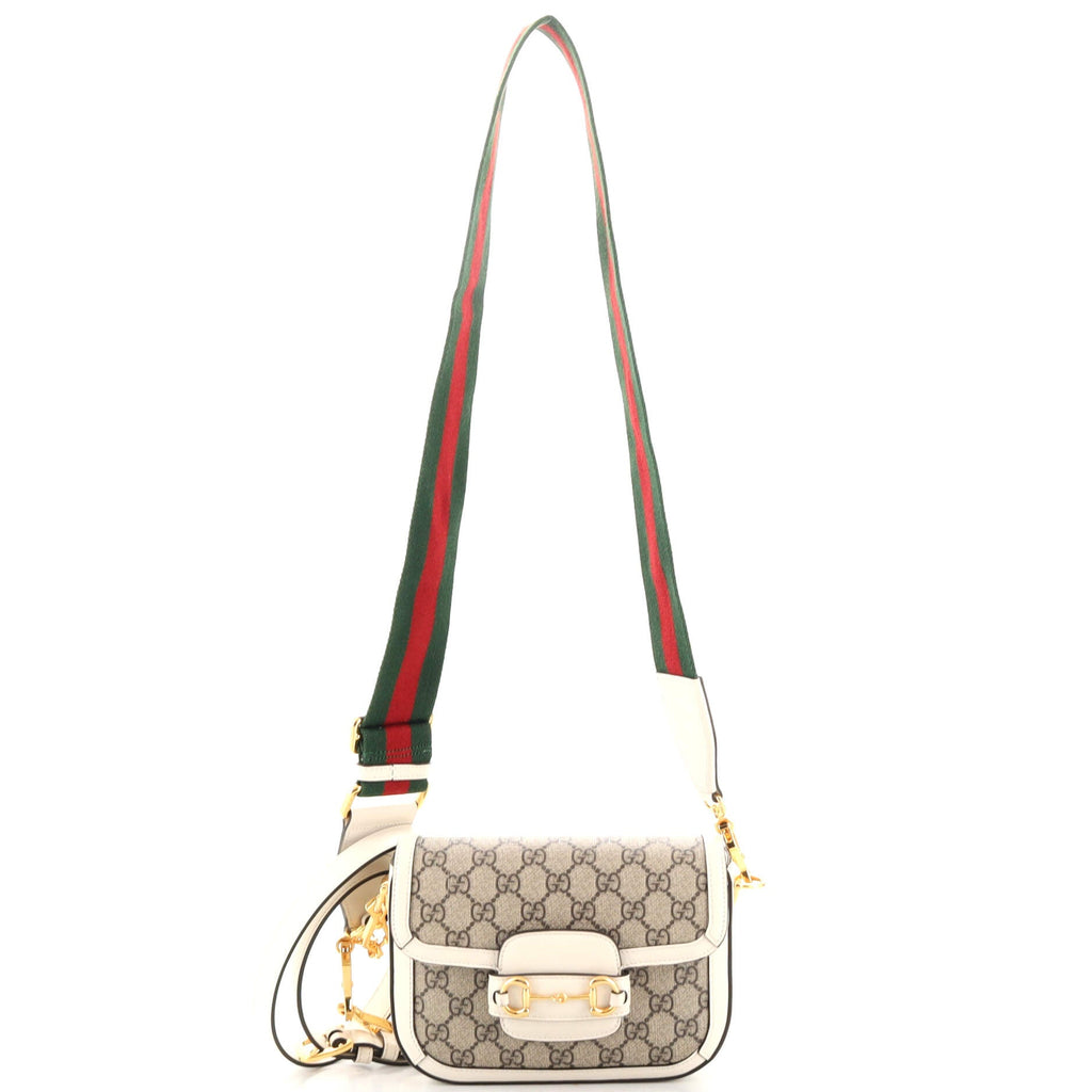 Horsebit 1955 Shoulder Bag GG Coated Canvas Mini