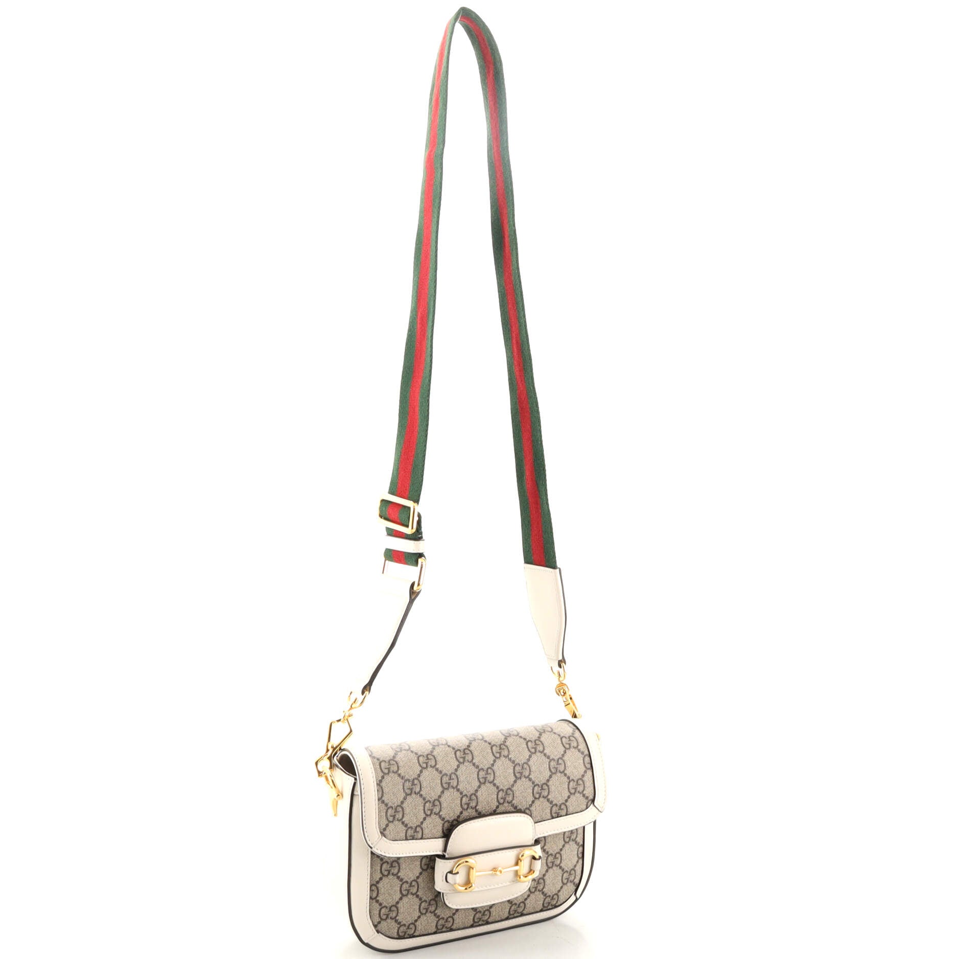 Horsebit 1955 Shoulder Bag GG Coated Canvas Mini