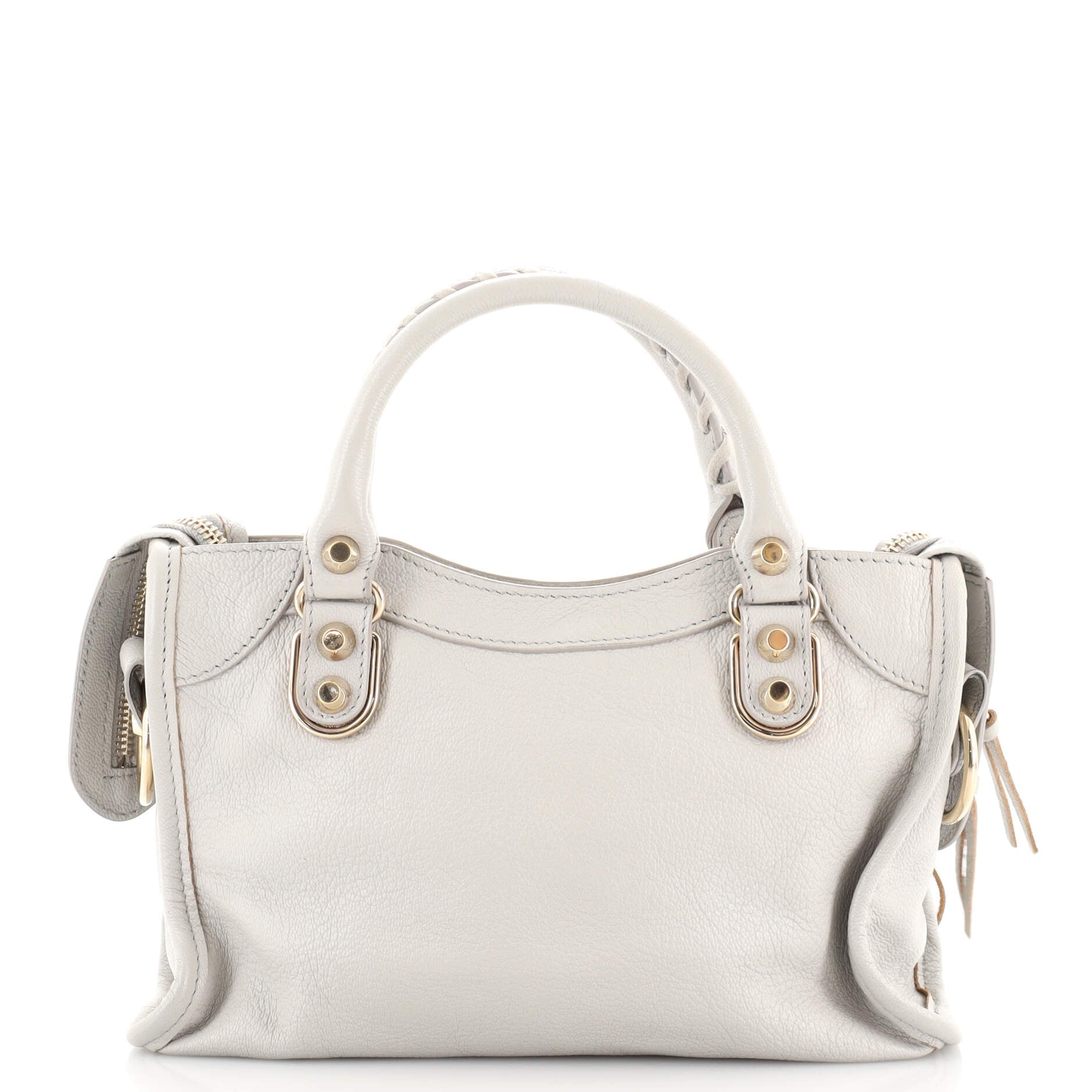 City Classic Metallic Edge Bag Leather Mini