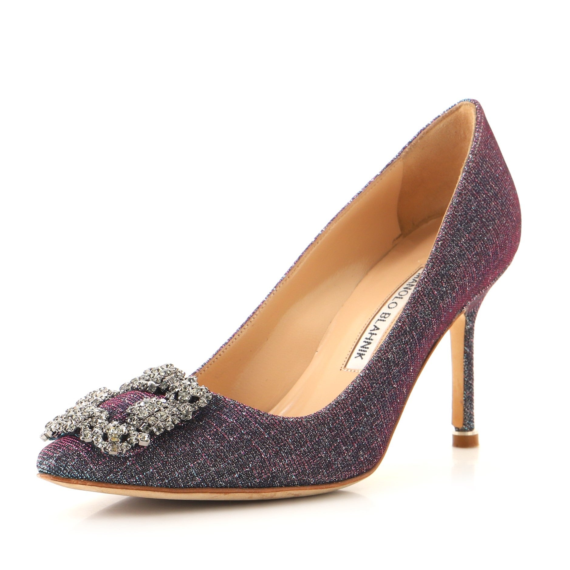 Women's Hangisi Pumps Glitter Fabric 90