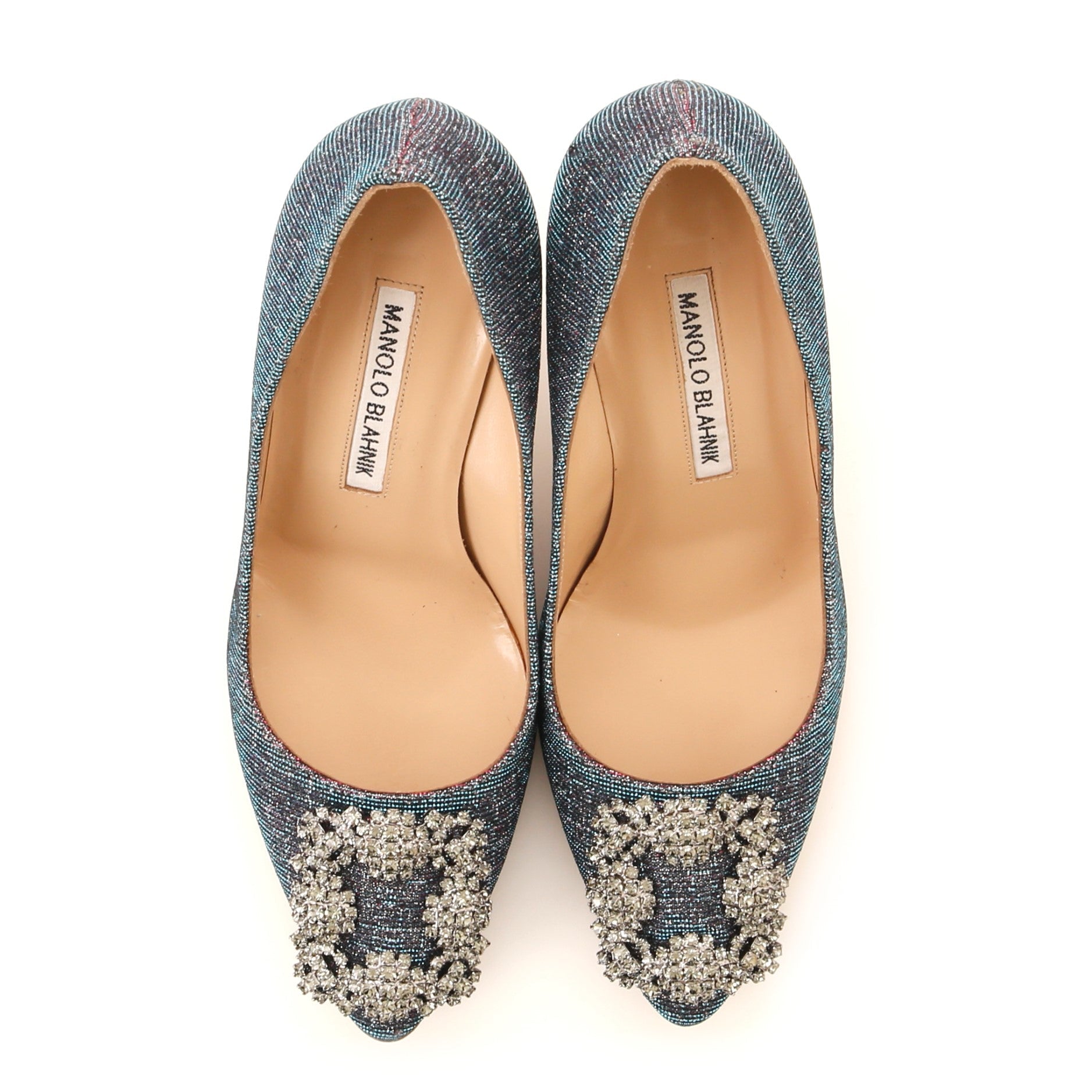 Women's Hangisi Pumps Glitter Fabric 90