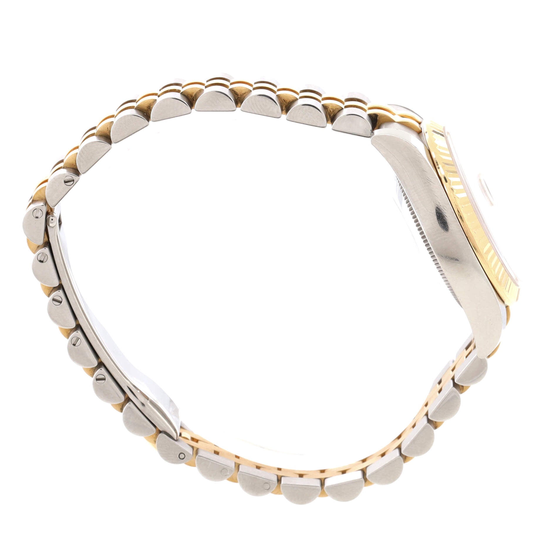 Oyster Perpetual Datejust Automatic Watch Stainless Steel and Yellow Gold 31